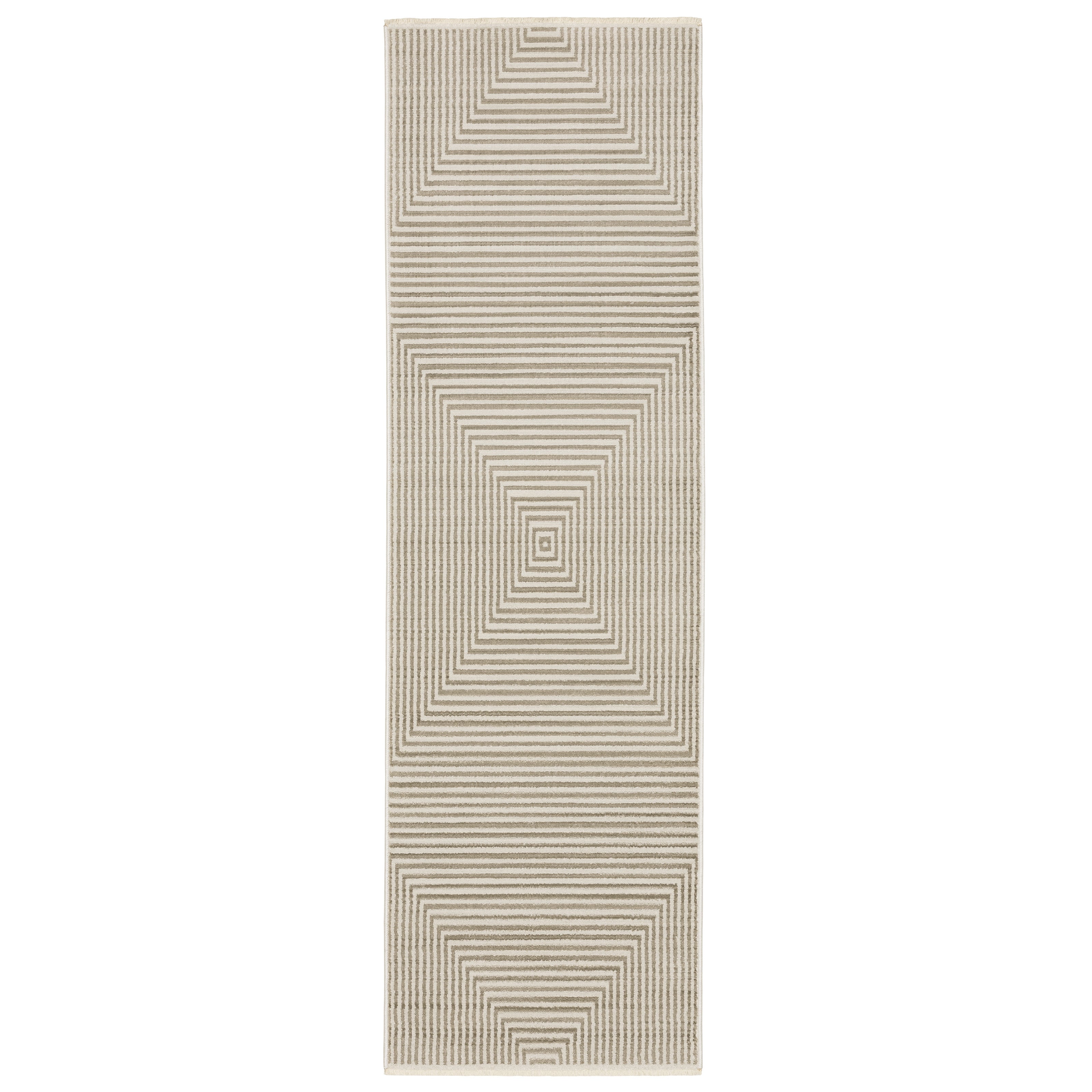 Oriental Weavers Bauer 90N Beige/Charcoal Area Rug
