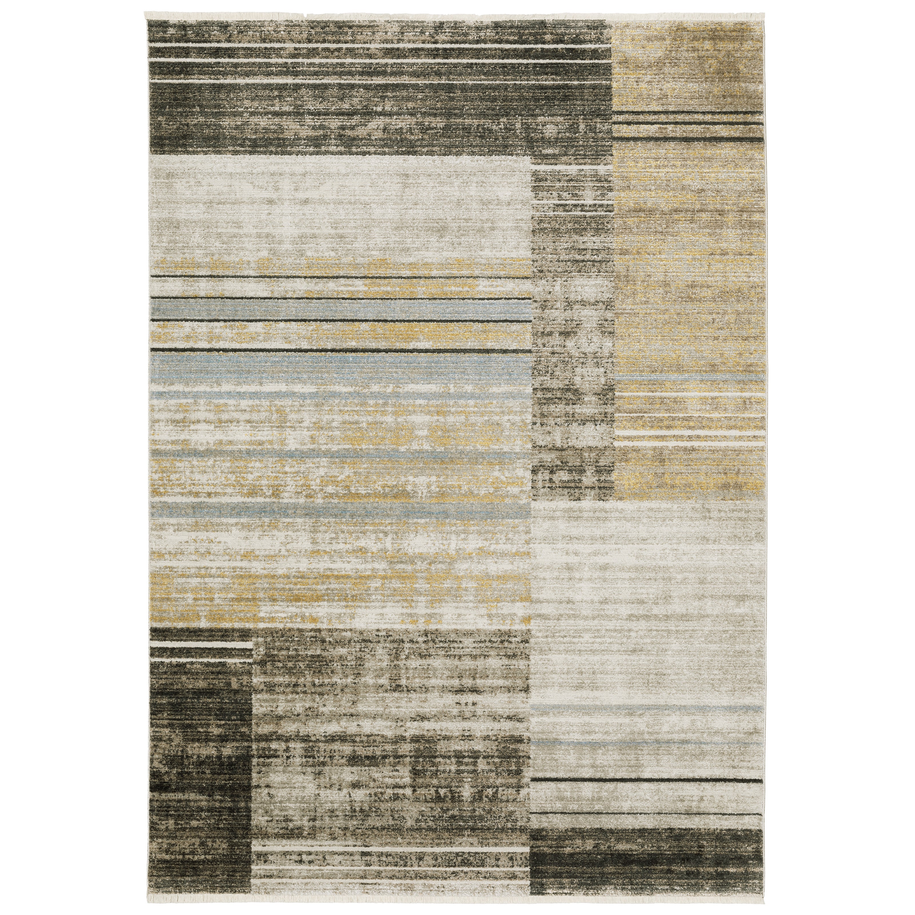 Oriental Weavers Bauer 42L Blue/Beige Area Rug