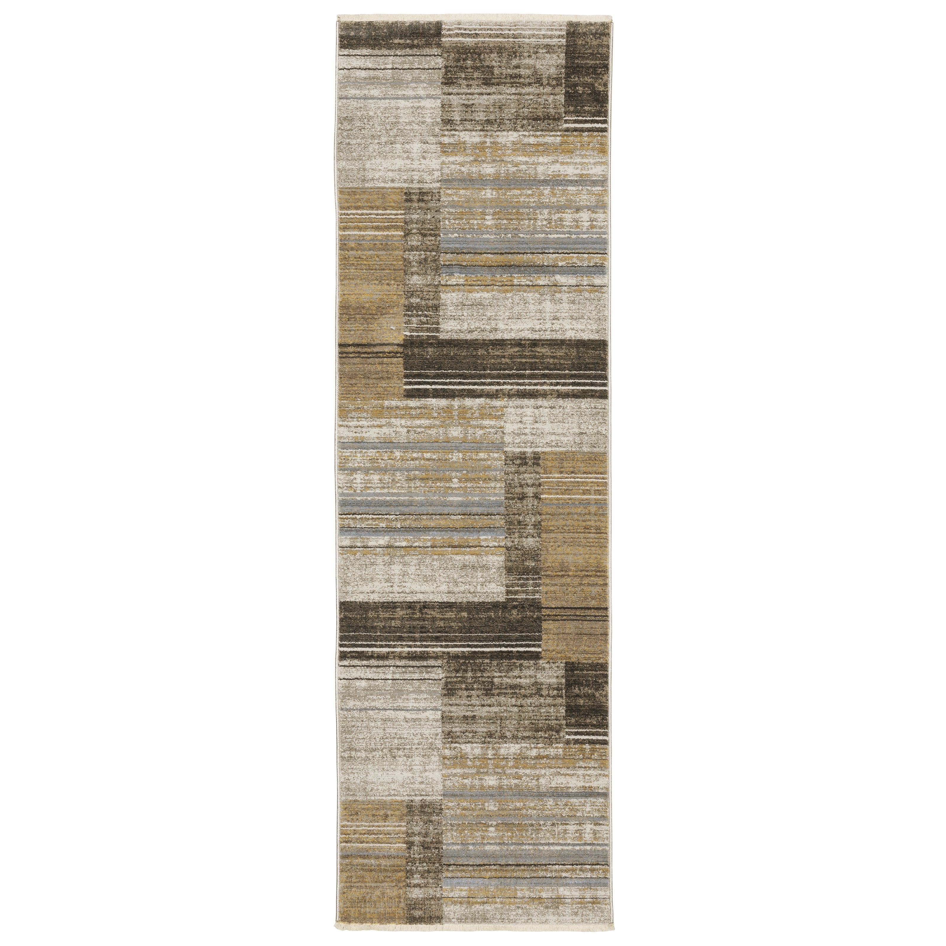 Oriental Weavers Bauer 42L Blue/Beige Area Rug