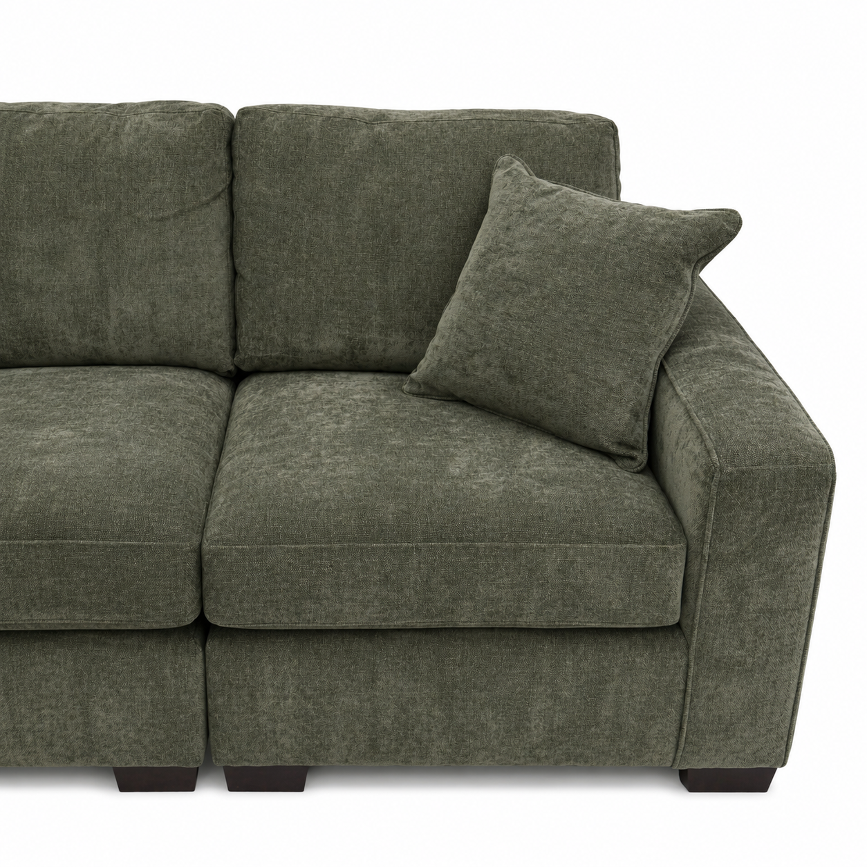 Alton 3 Pc Sofa in Olive Green