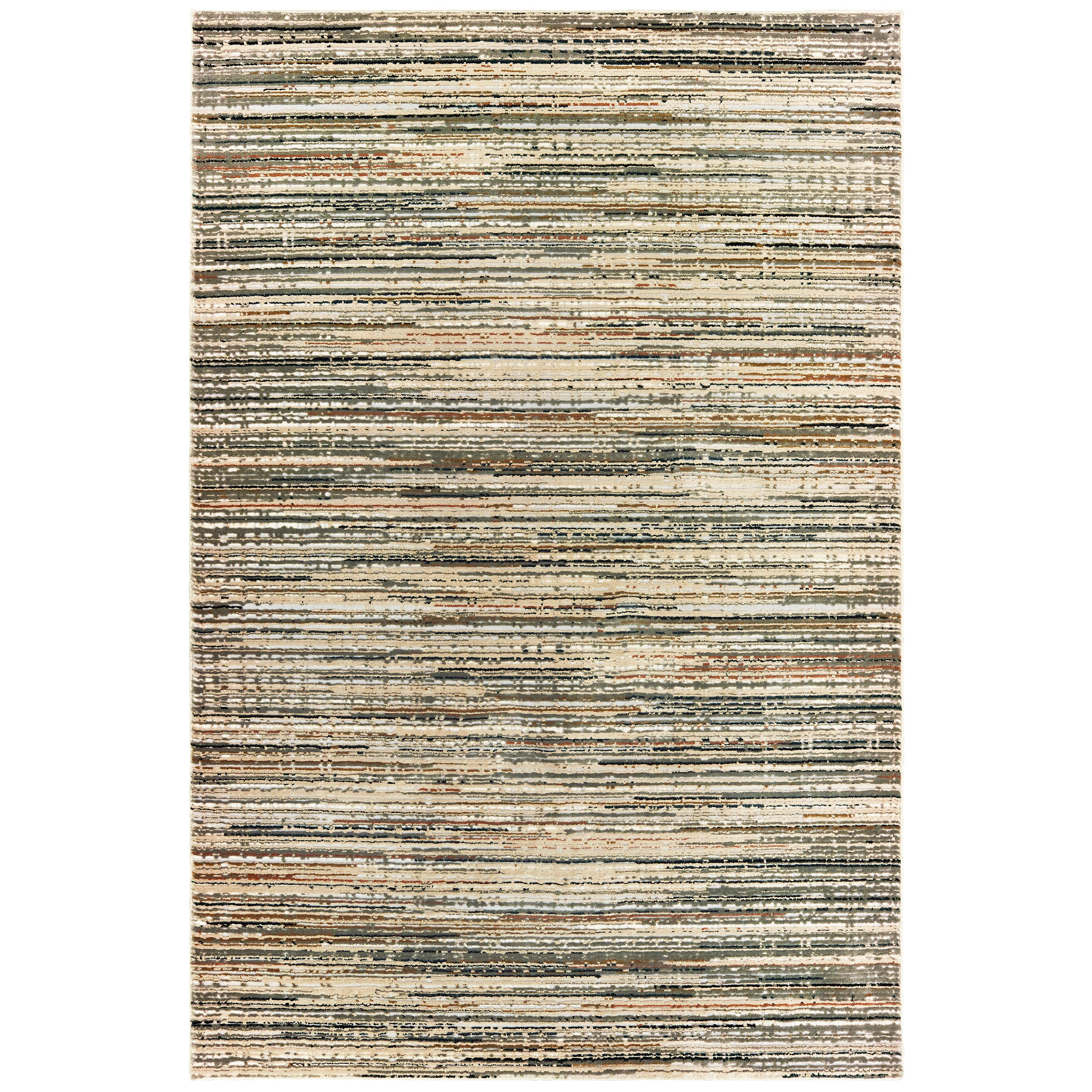 Oriental Weavers Bowen 1808Q Navy/Gold Area Rug