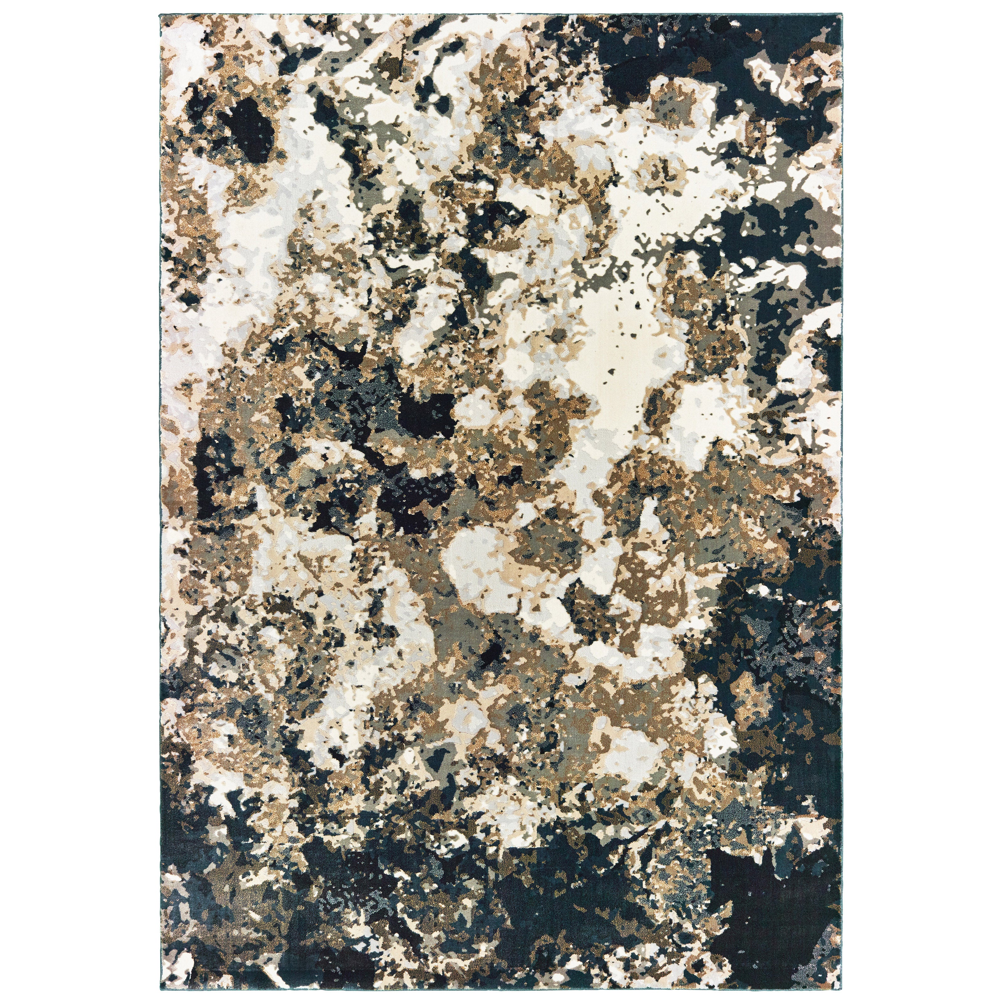 Oriental Weavers Bowen 2067W Grey/Gold Area Rug