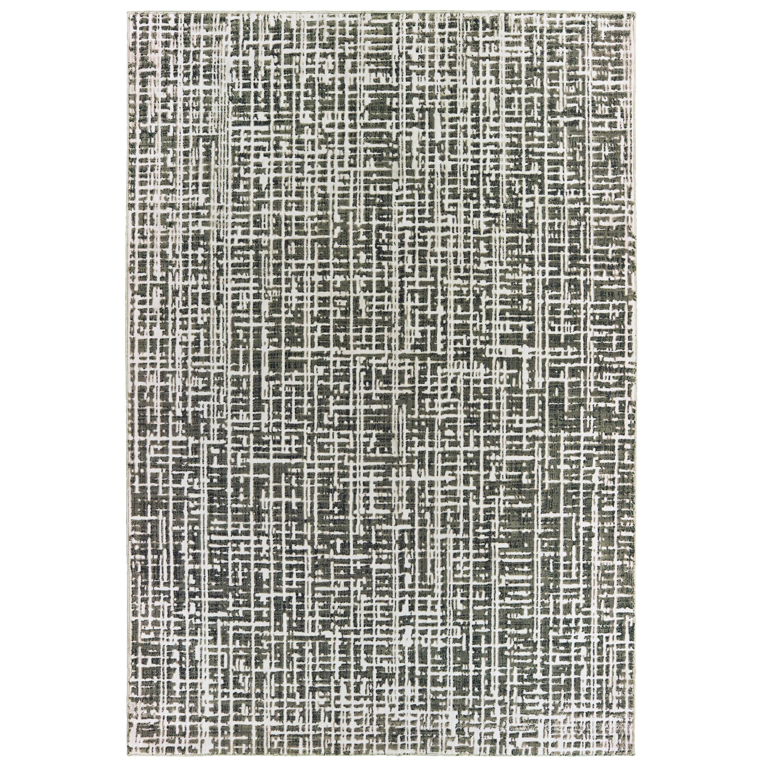 Oriental Weavers Bowen 42H Grey/Ivory Area Rug