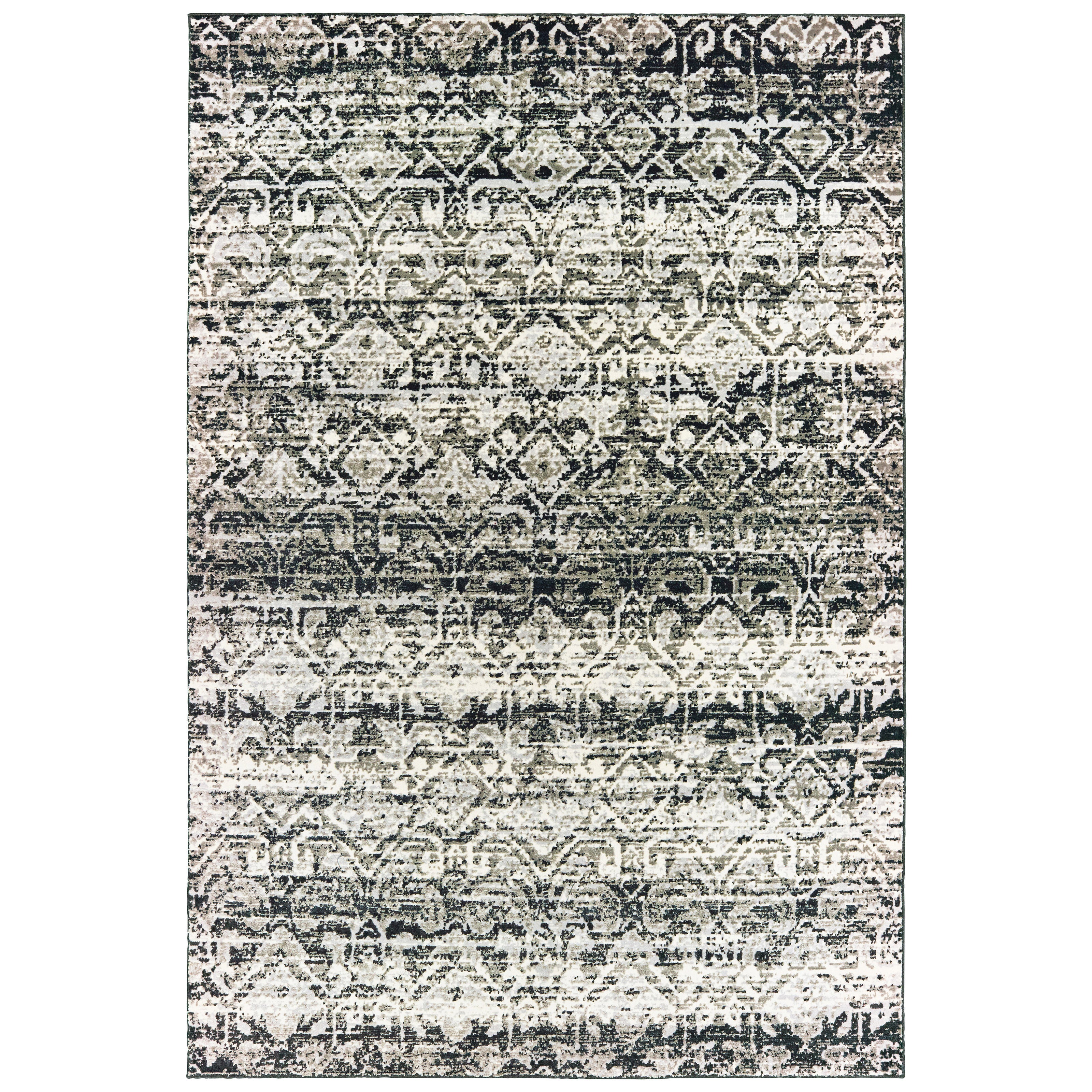 Oriental Weavers Bowen 108W Grey/Gold Area Rug