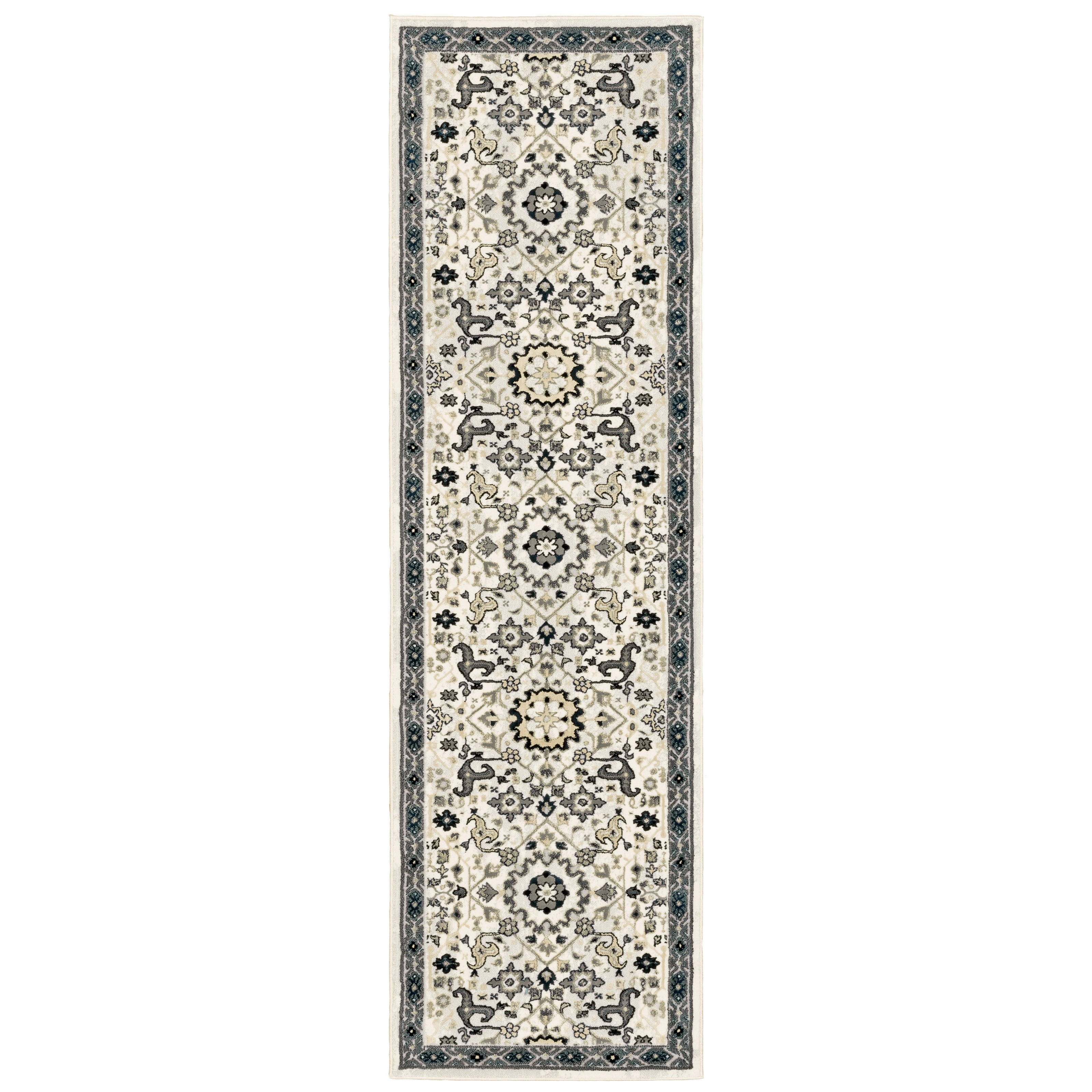 Oriental Weavers Bowen 109E Black/Gold Area Rug