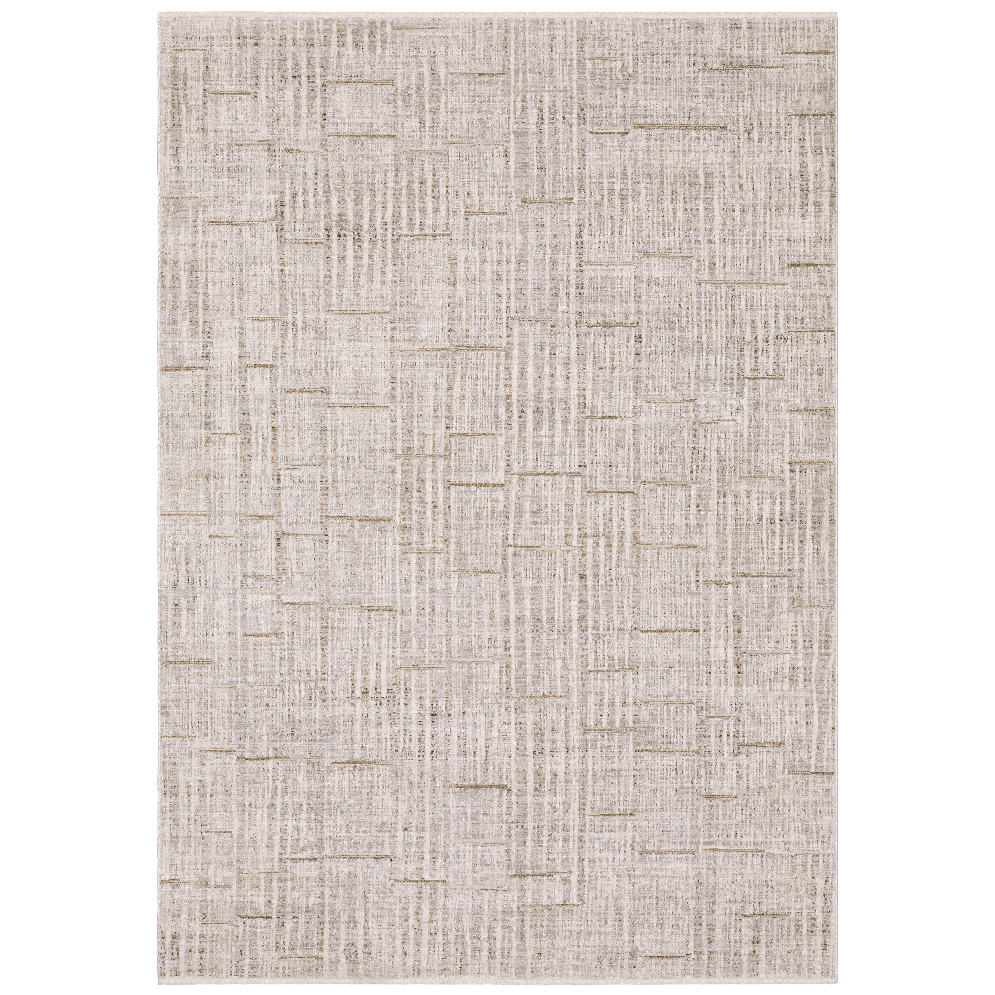 Oriental Weavers Branigan BRG02 Beige/Gold Area Rug