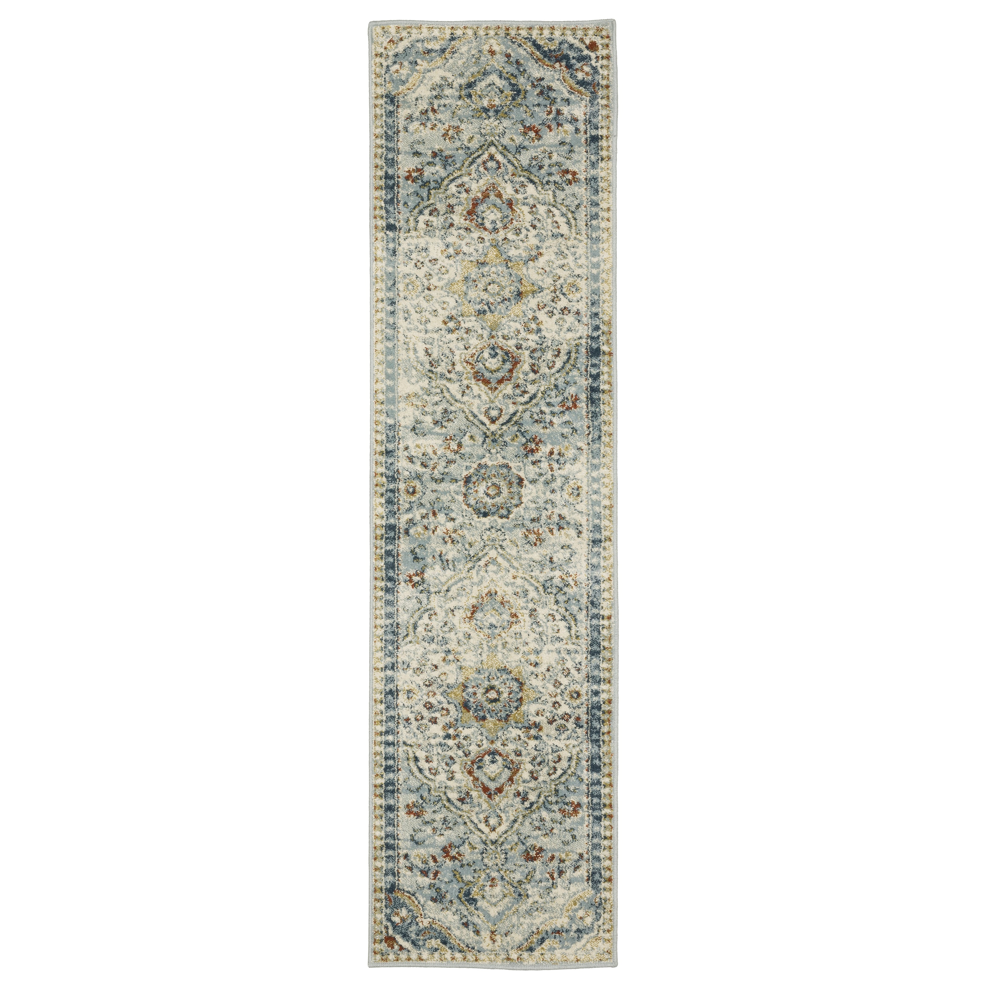 Oriental Weavers Branson BR01A Blue/Multi Area Rug
