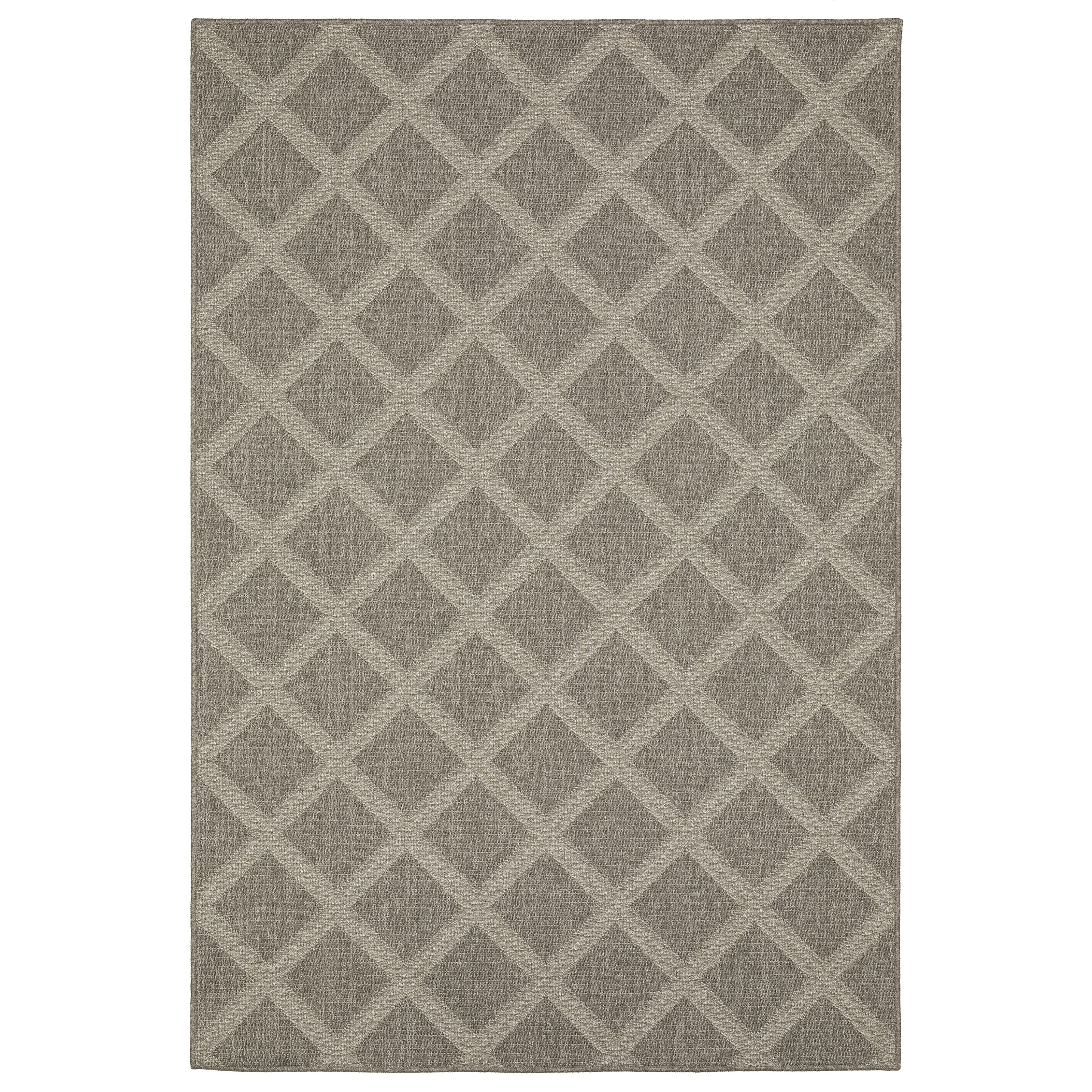 Oriental Weavers Caicos CA02N Grey/Grey Area Rug