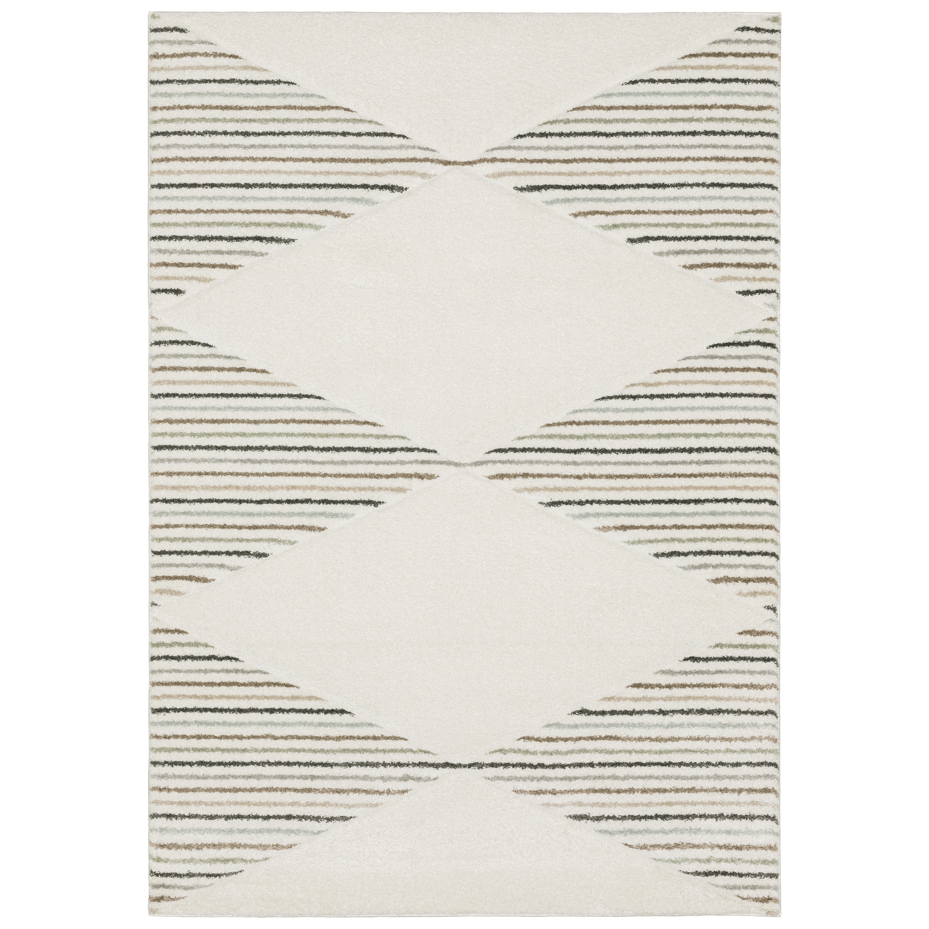Oriental Weavers Cambria 83J Ivory/Multi Area Rug