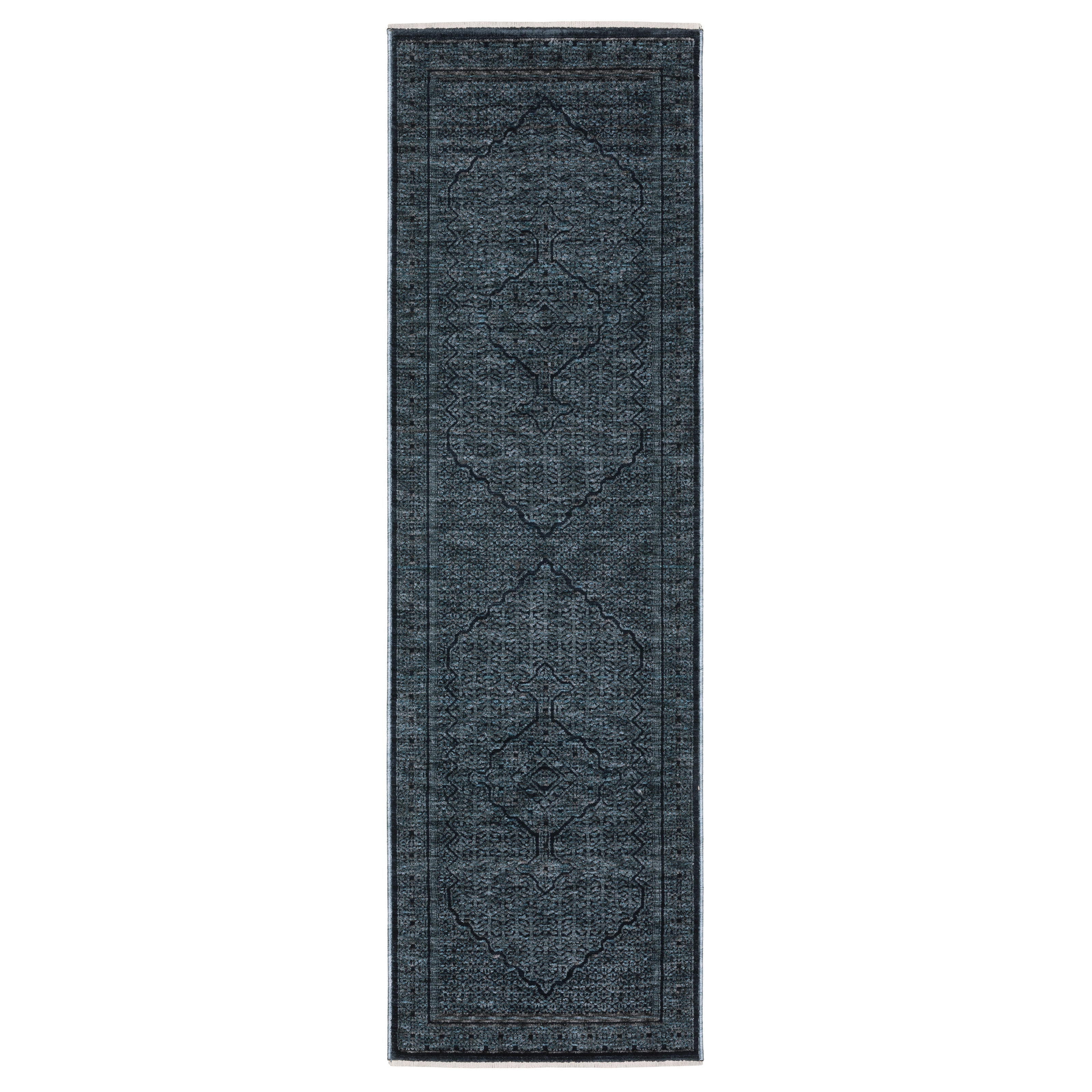 Oriental Weavers Capella CAP01 Blue/Blue Area Rug