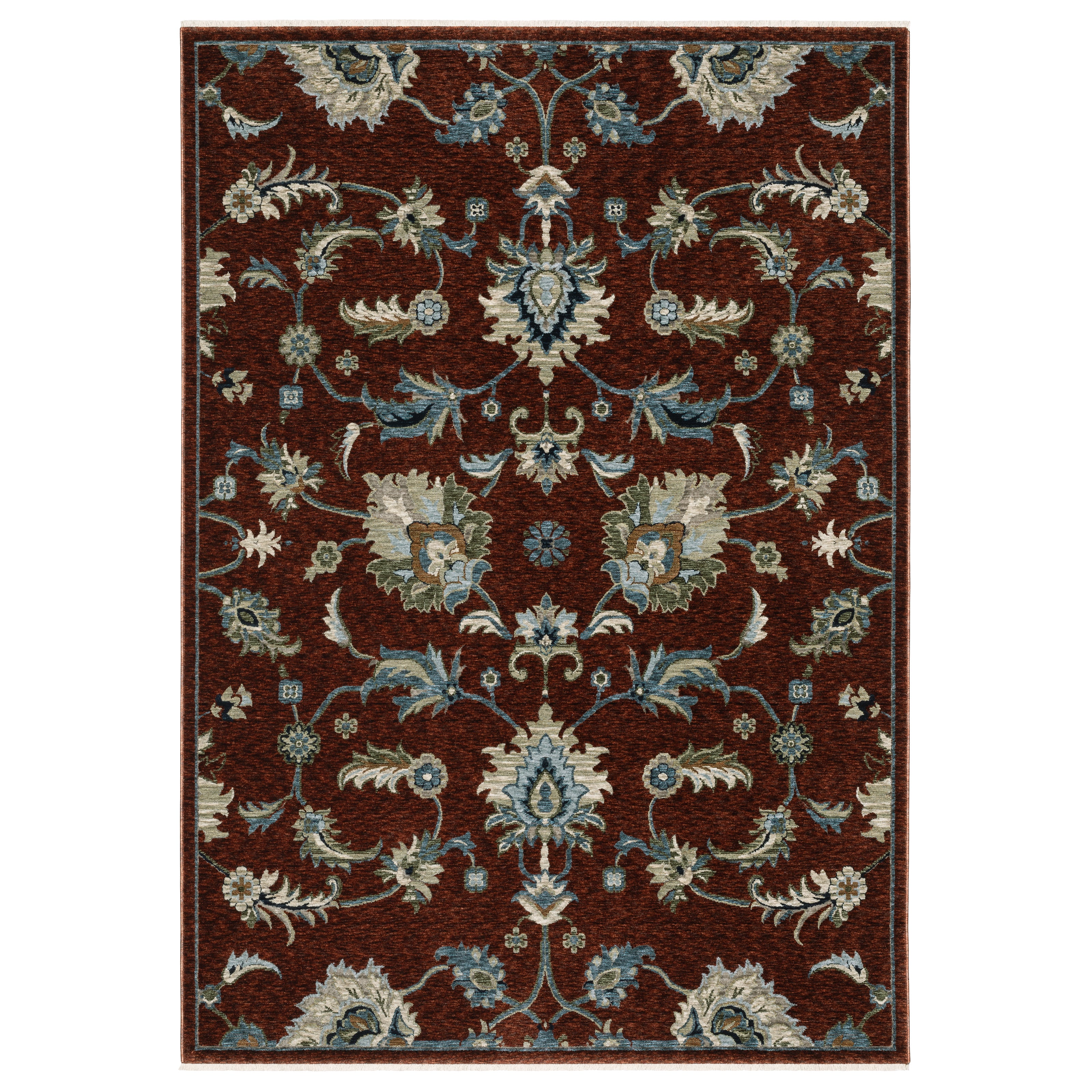 Oriental Weavers Capella CAP06 Red/Multi Area Rug