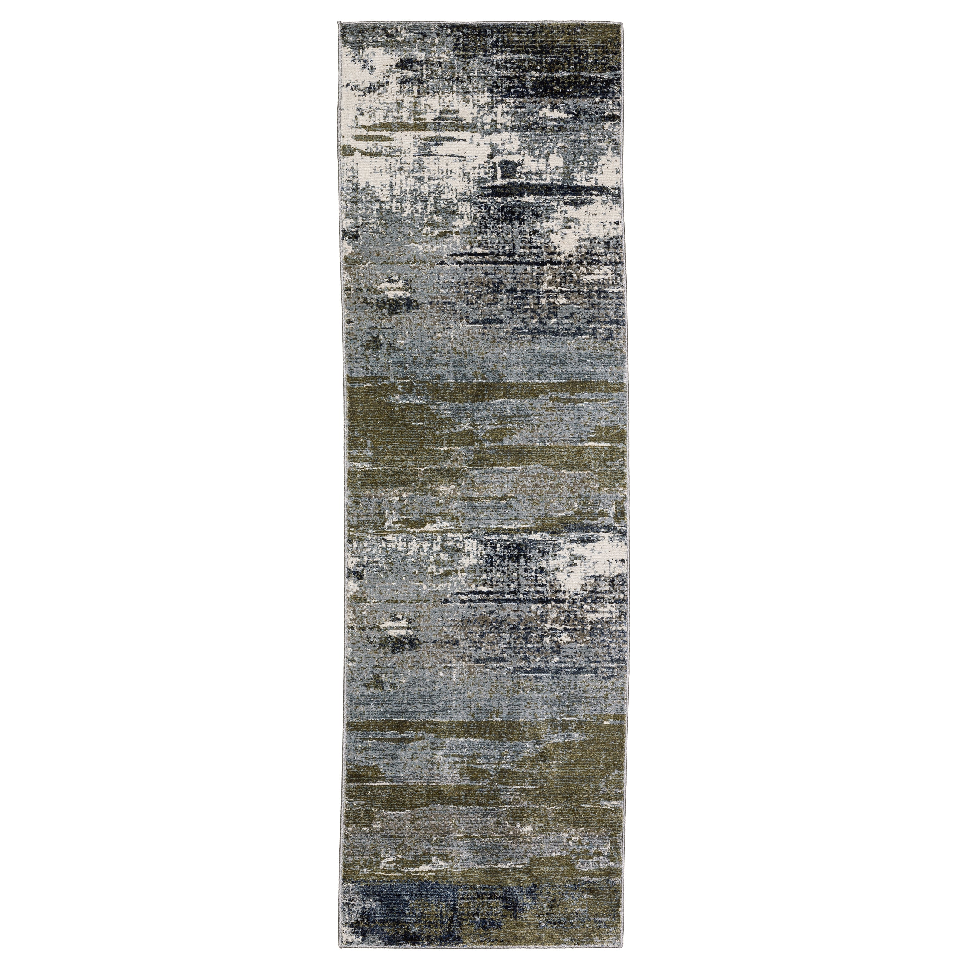 Oriental Weavers Caravan 8020L Blue/Green Area Rug