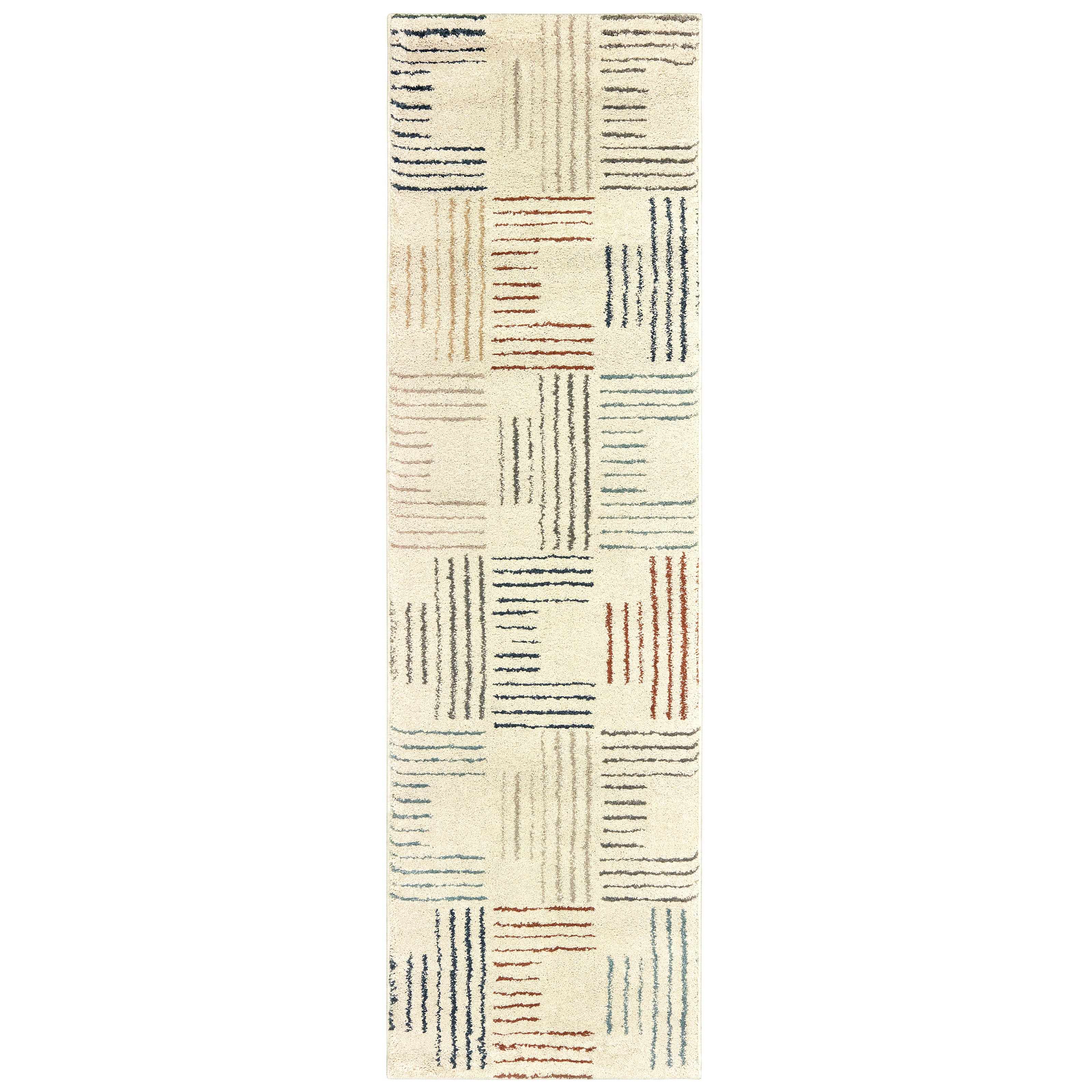 Oriental Weavers Carson 9663A Ivory/Multi Area Rug