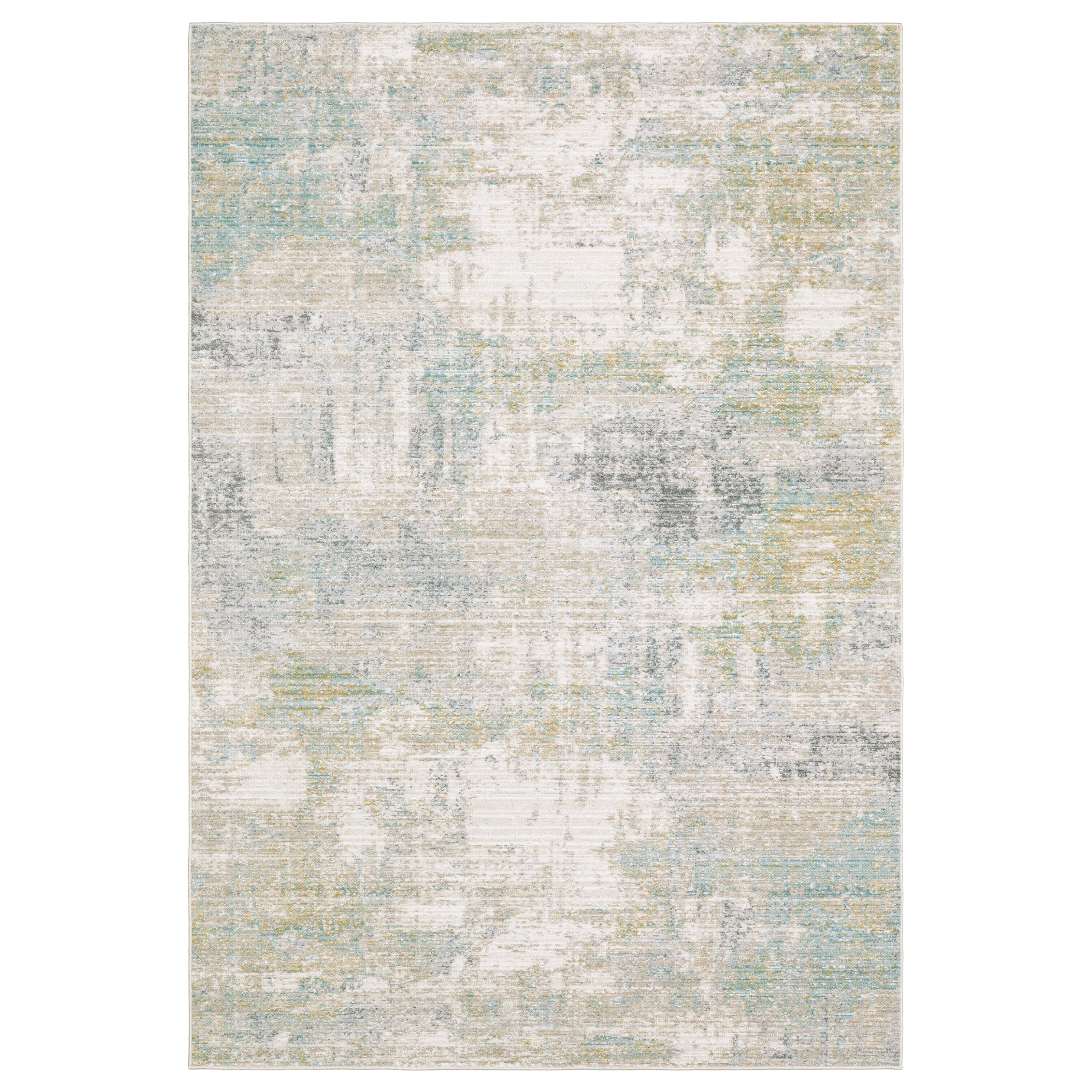 Oriental Weavers Cavett CAV01 Ivory/Green Area Rug