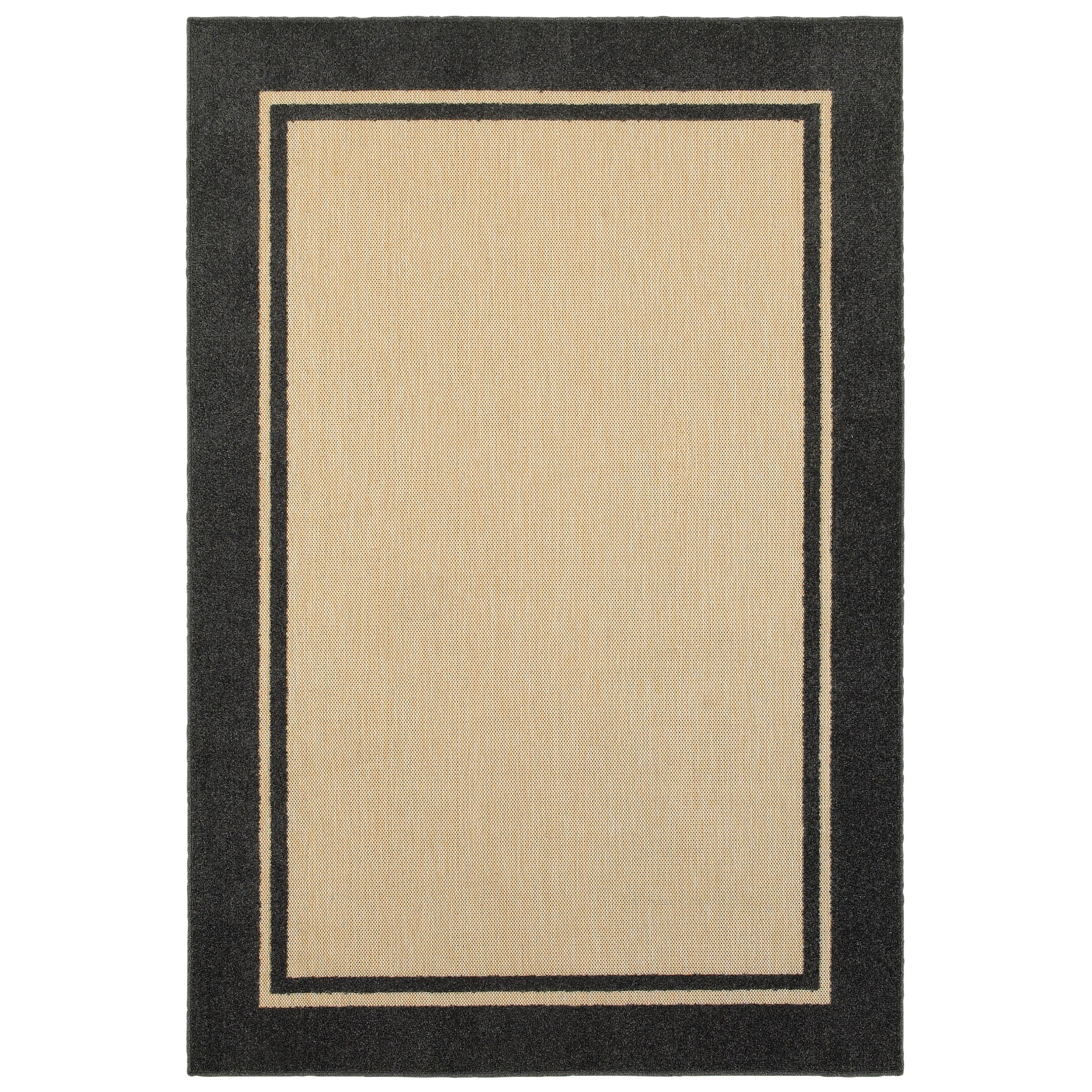 Oriental Weavers Cayman 5594Q Sand/Orange Area Rug