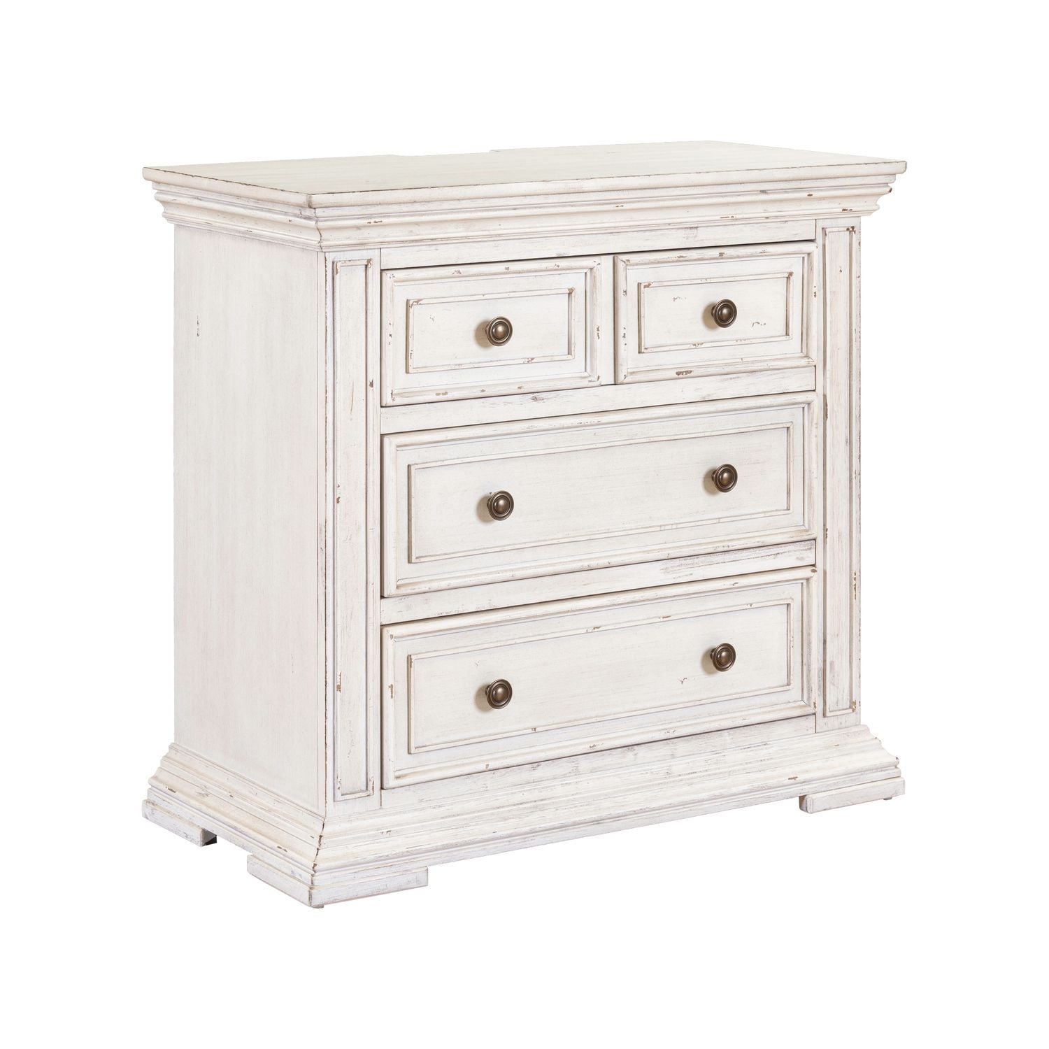 Big Valley - Bedside Chest With Charging Station