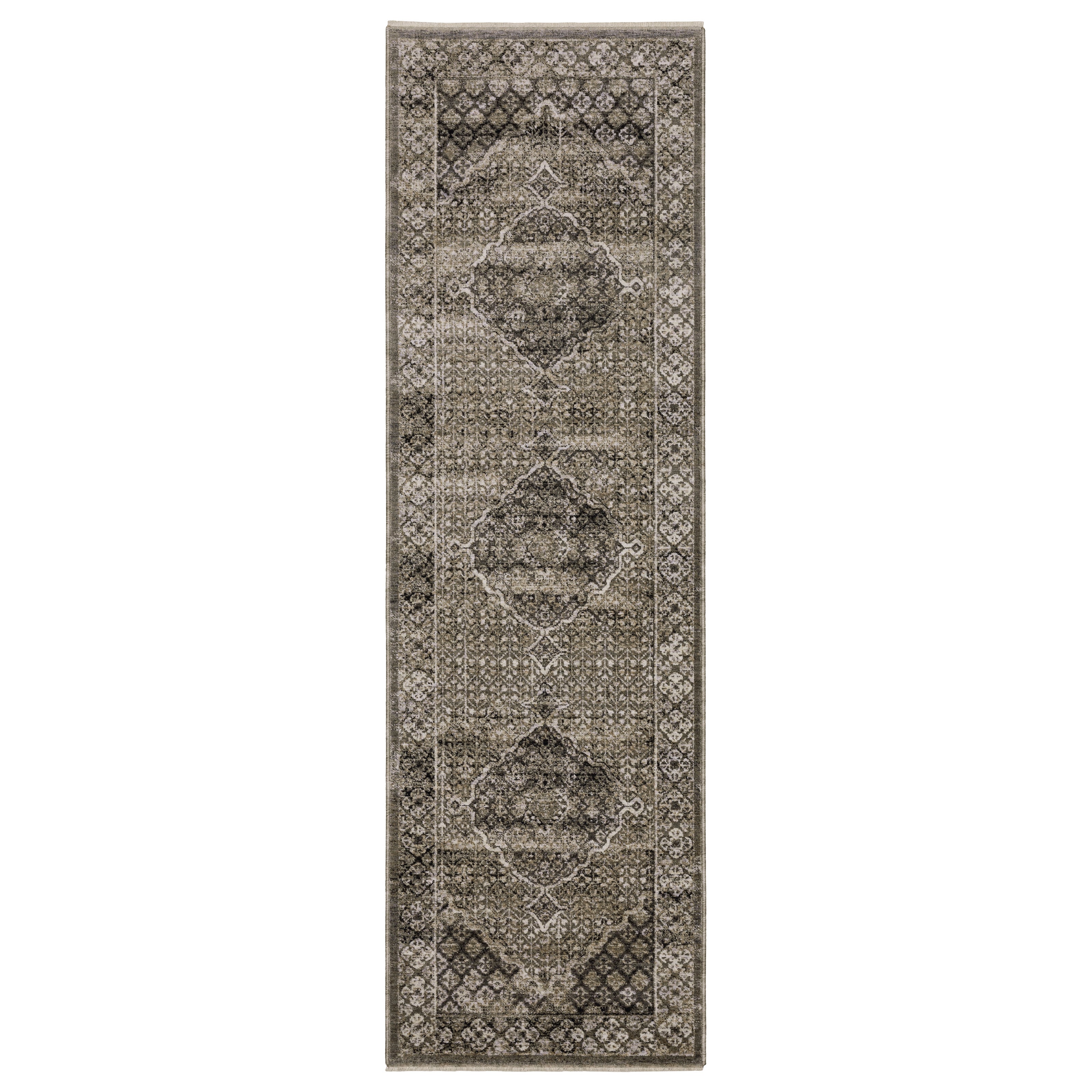 Oriental Weavers Chamberlain CH02D Grey/Beige Area Rug