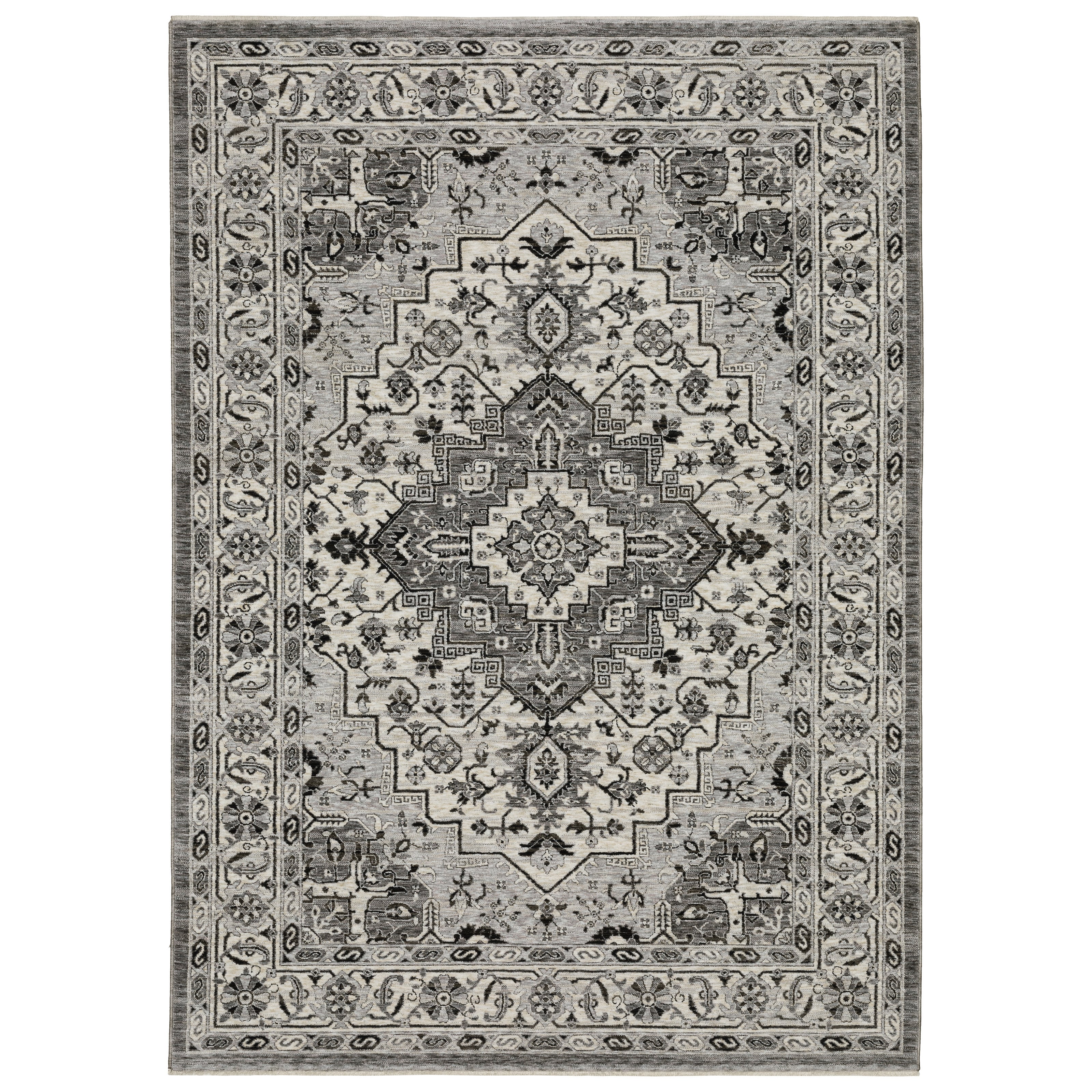 Oriental Weavers Chamberlain CH10L Grey/Grey Area Rug