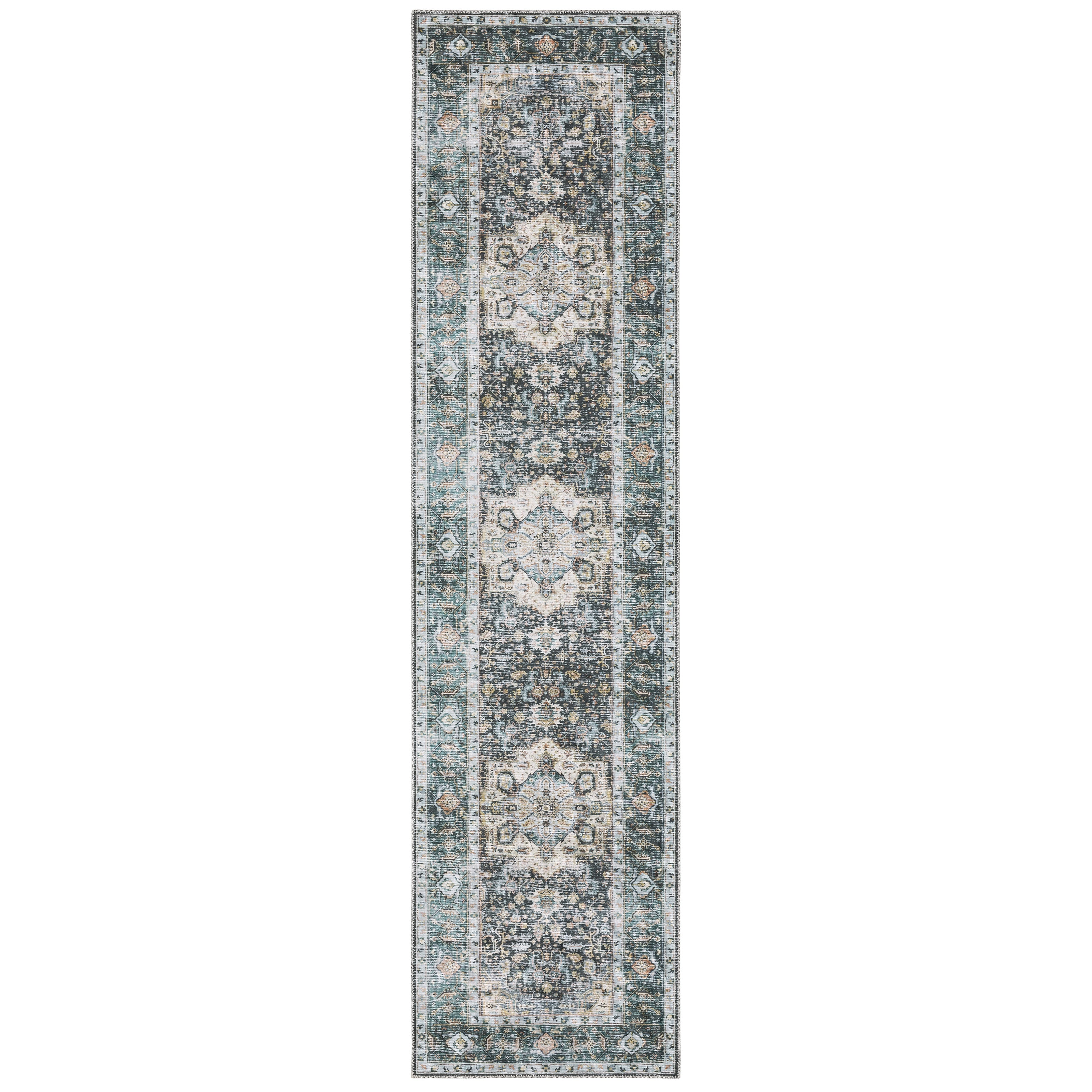 Oriental Weavers Charleston CHA01 Blue/Ivory Area Rug
