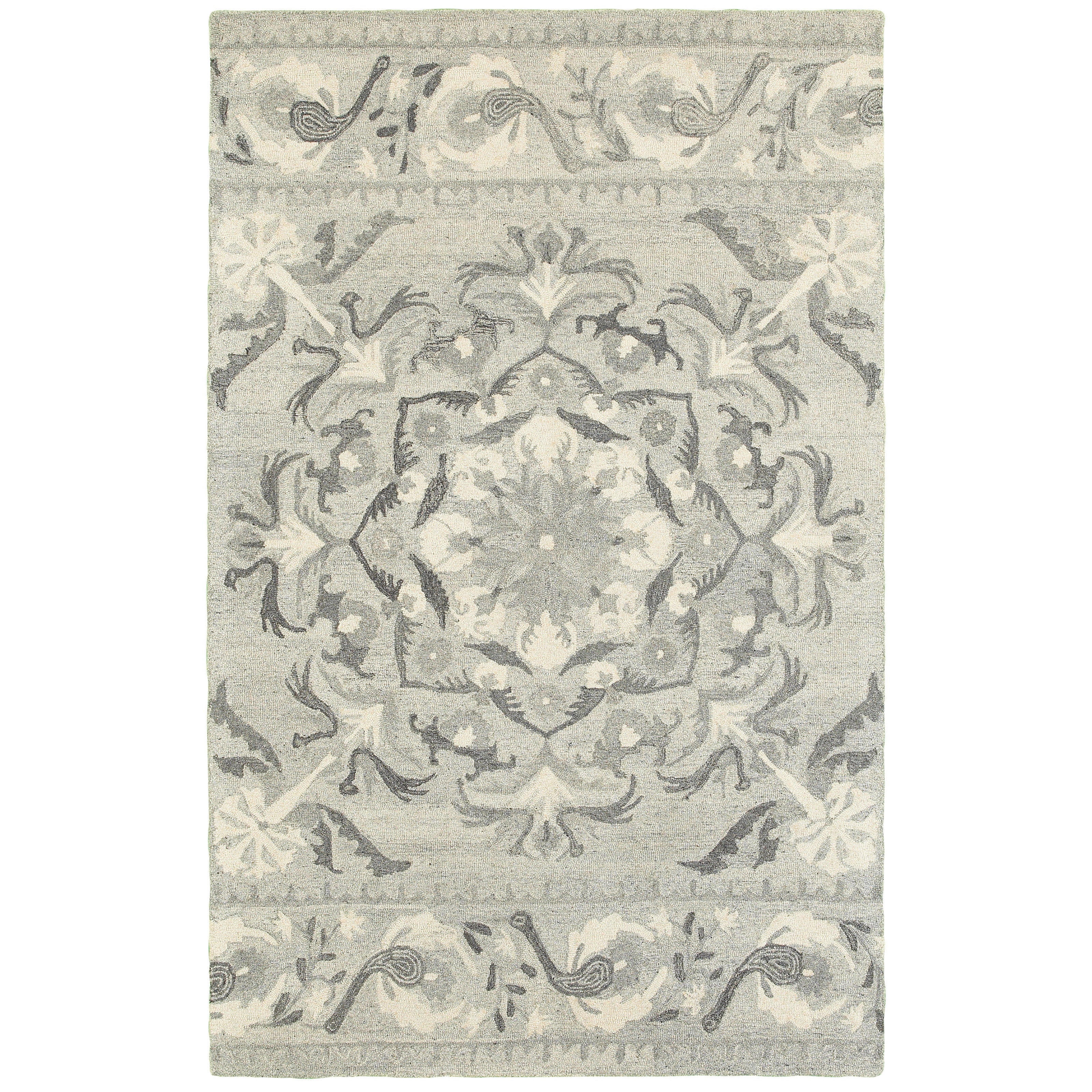 Oriental Weavers Craft 93001 Ash/Ivory Area Rug