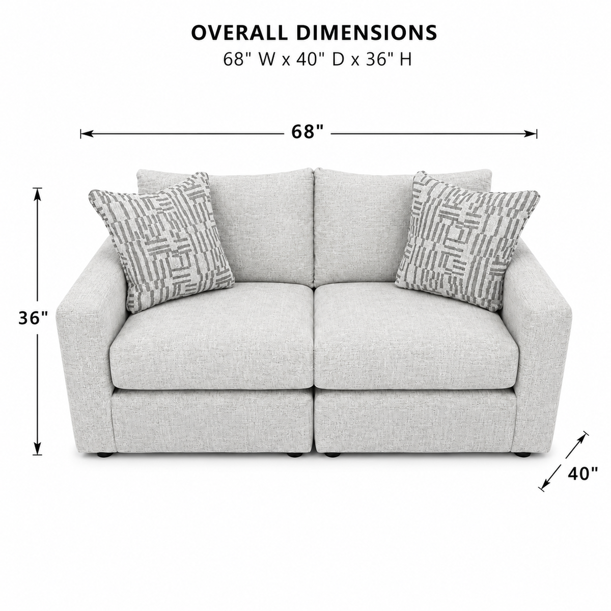 Parker 2 Pc Loveseat