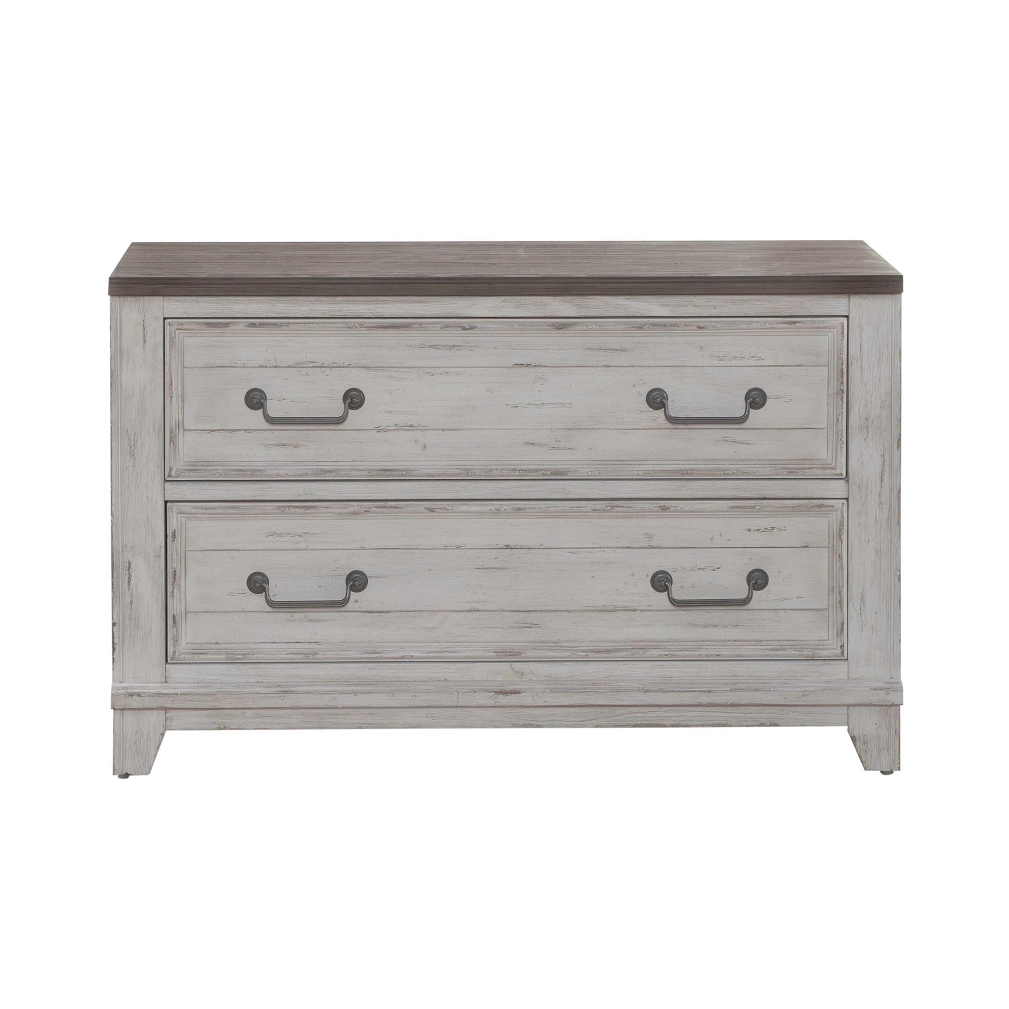 River Place - Curio Base - Riverstone White & Tobacco