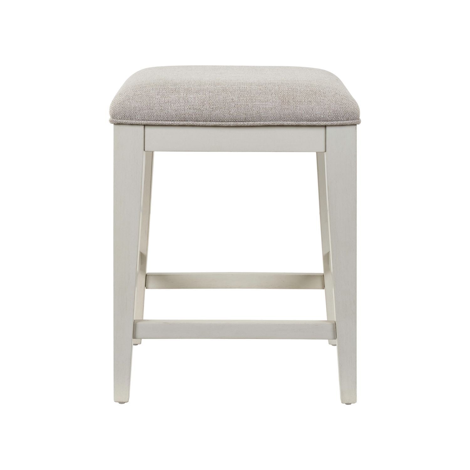 Berkley Square - Upholstered Console Stool - Linen & Khaki