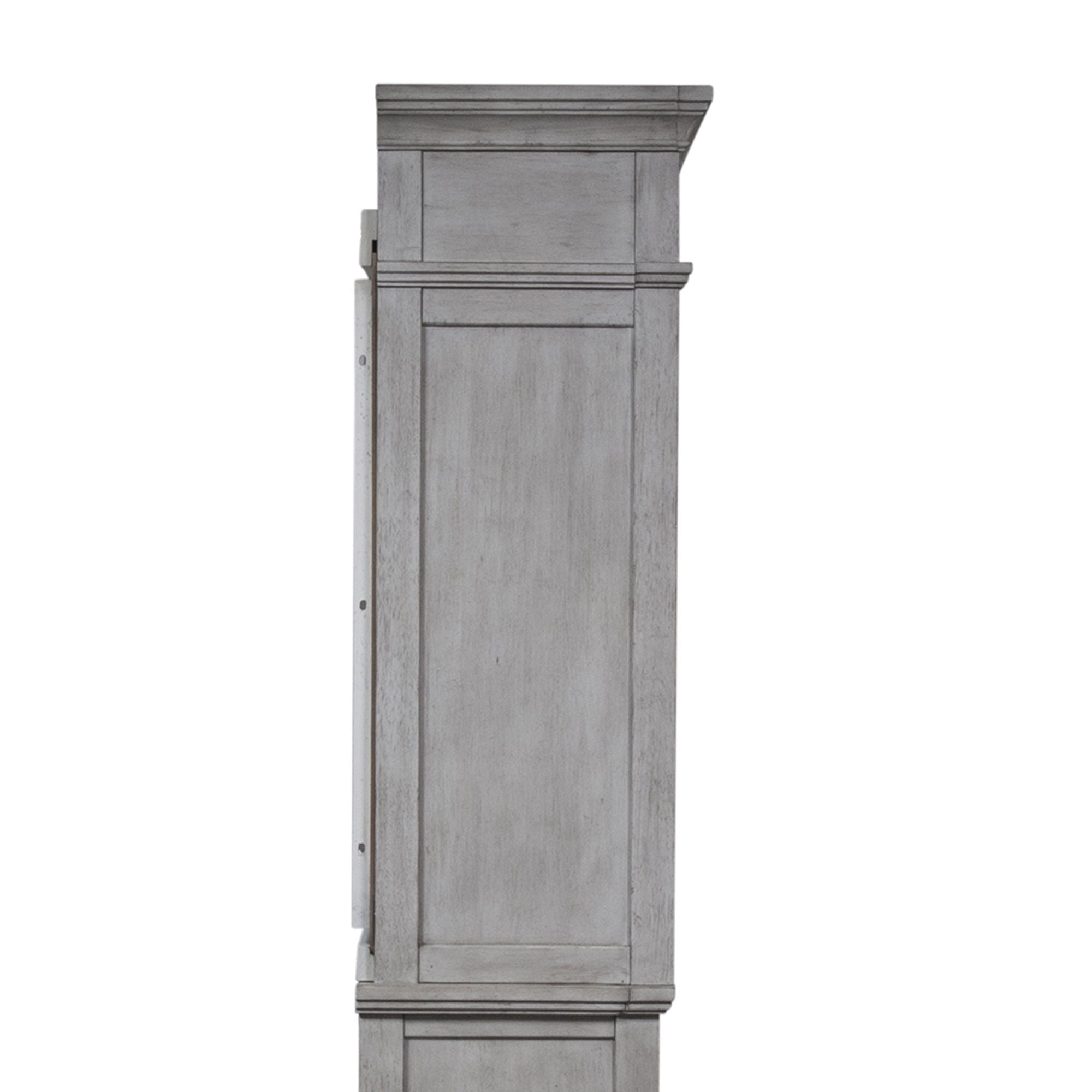 Heartland - Entertainment Hutch - Antique White / Tobacco Tops