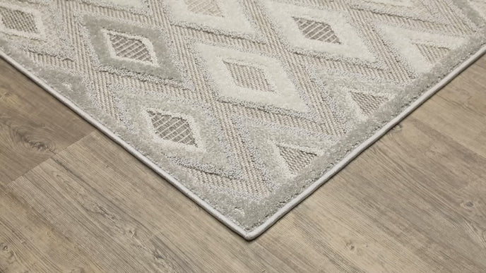 Oriental Weavers Tangier TAN02 Beige/Grey Area Rug