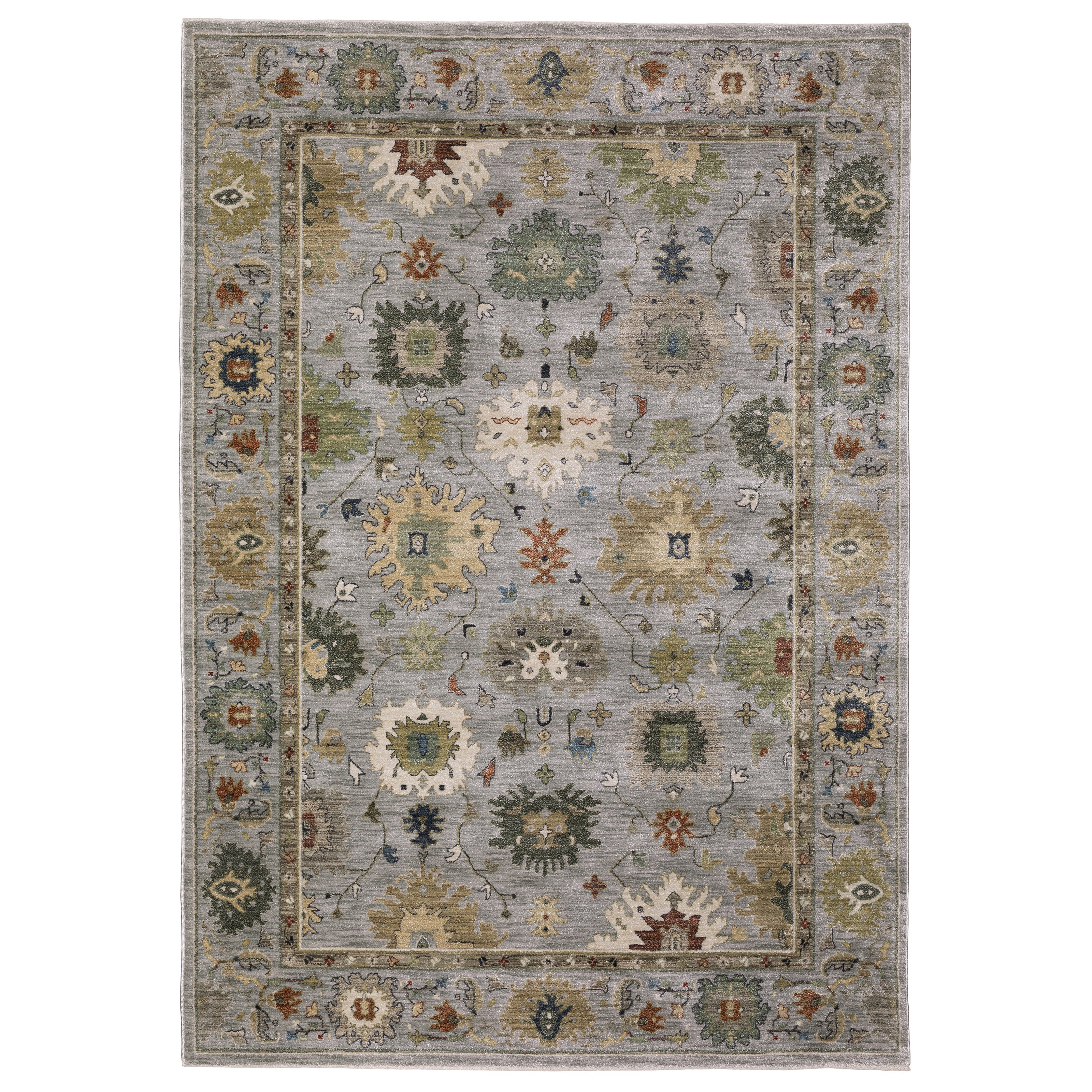 Oriental Weavers Eliana ELI03 Blue/Multi Area Rug