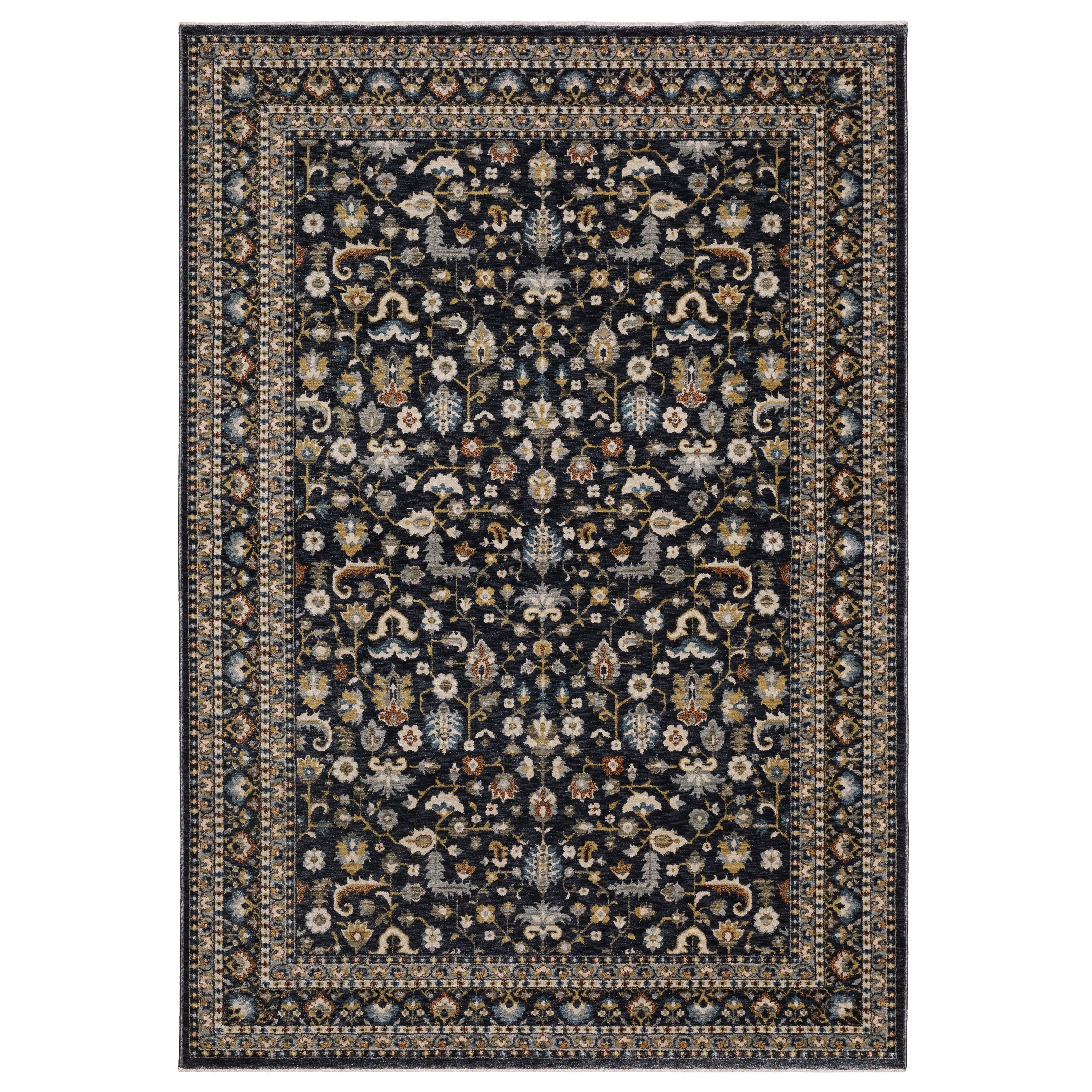 Oriental Weavers Eliana ELI04 Blue/Multi Area Rug