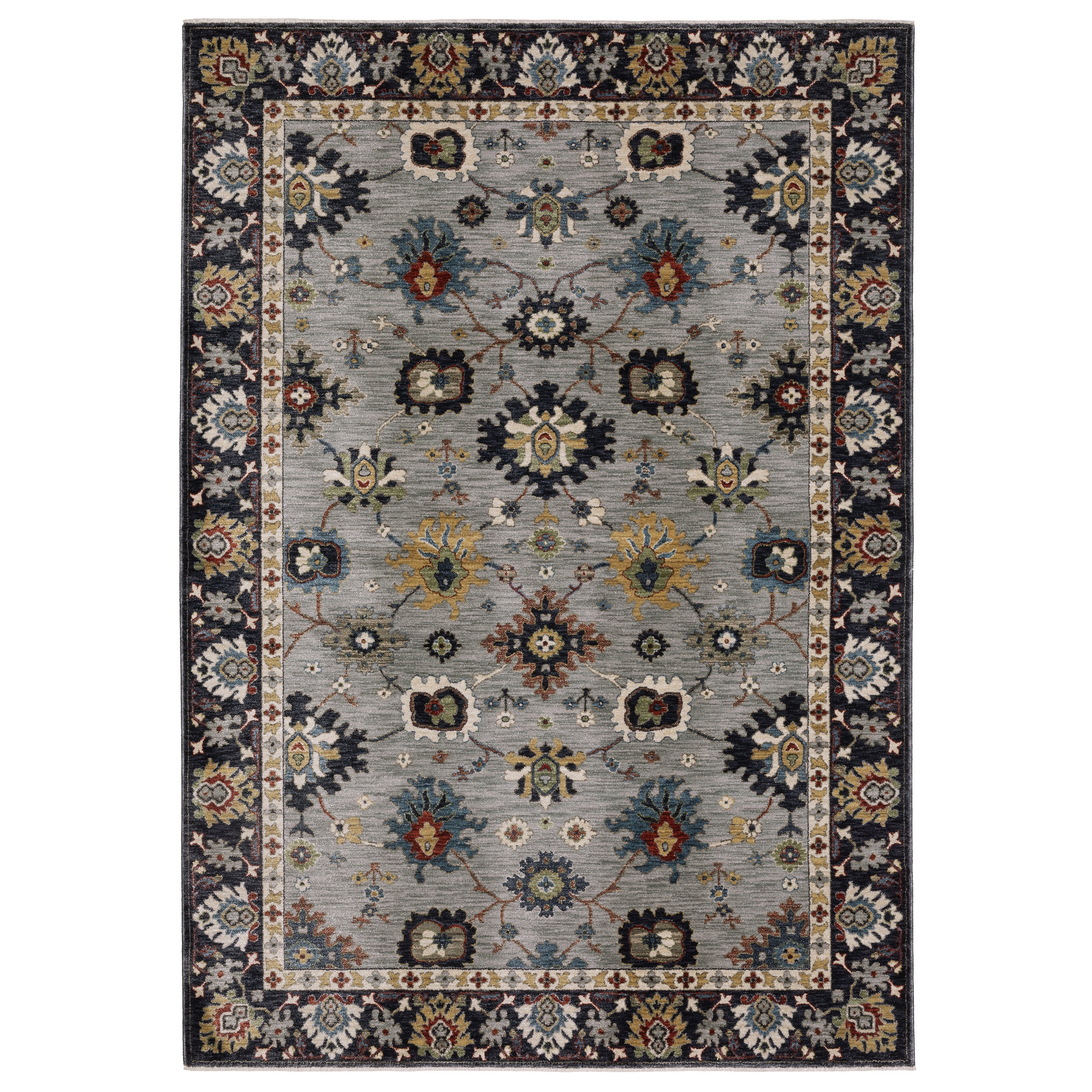 Oriental Weavers Eliana ELI08 Blue/Multi Area Rug