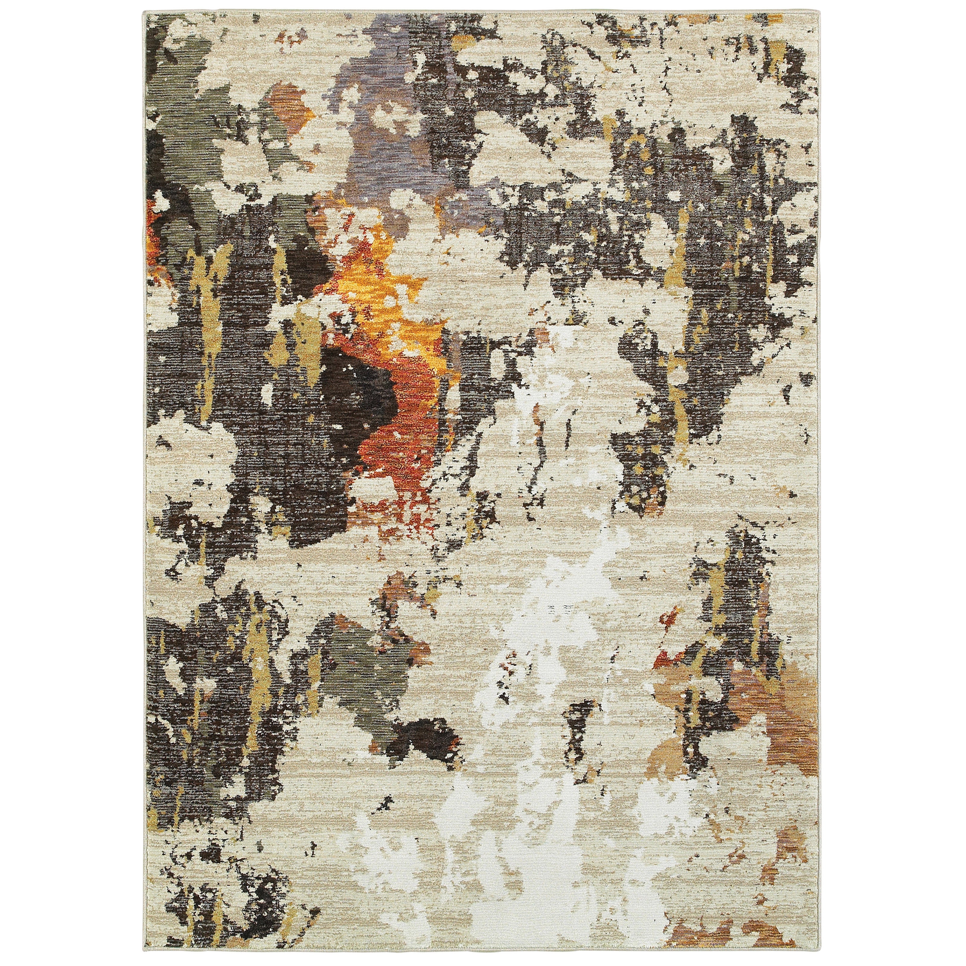 Oriental Weavers Evolution 8031B Gold/Beige Area Rug