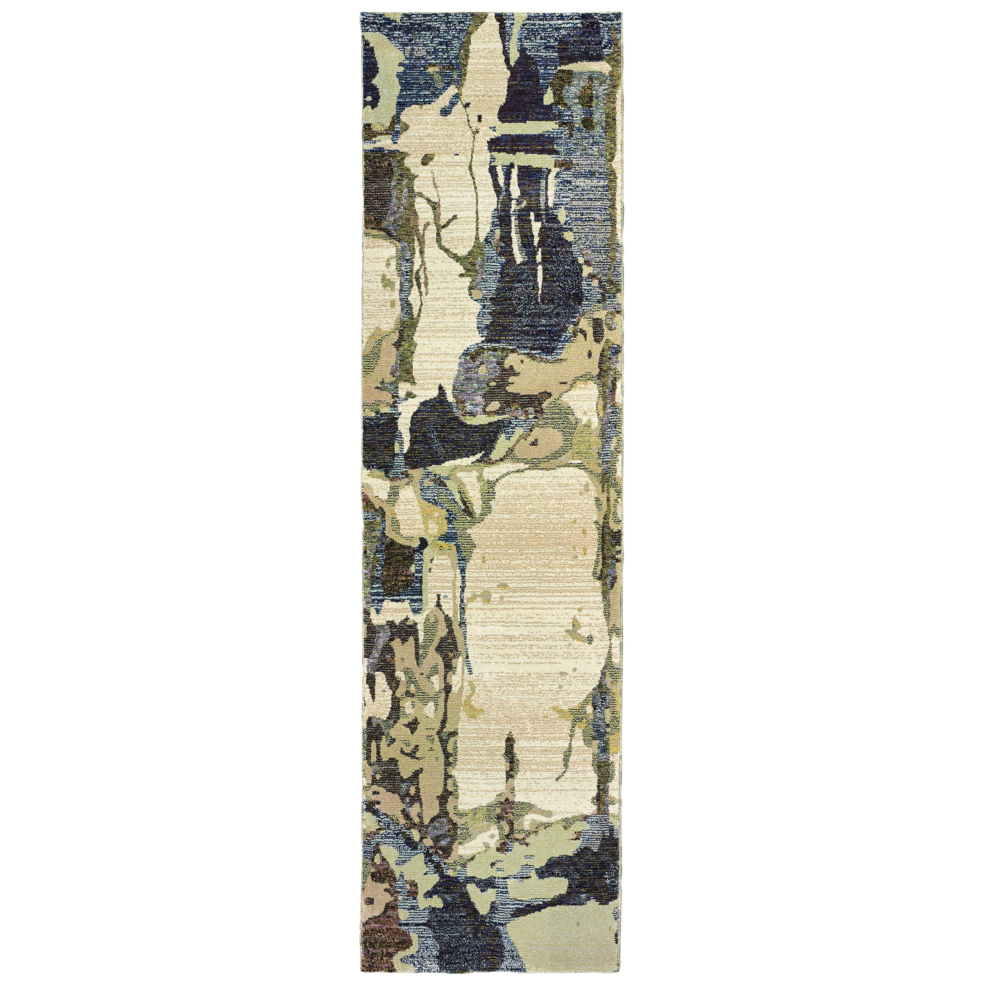 Oriental Weavers Evolution 8043K Beige/Blue Area Rug