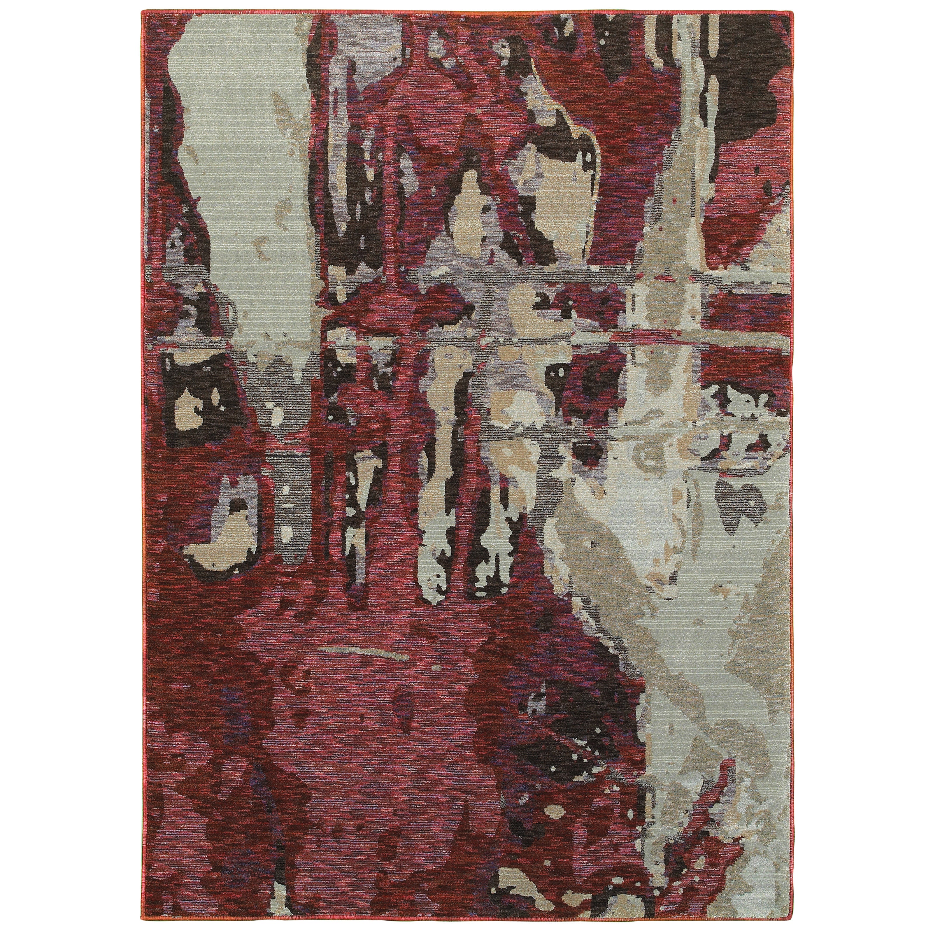 Oriental Weavers Evolution 958A Midnight/Purple Area Rug