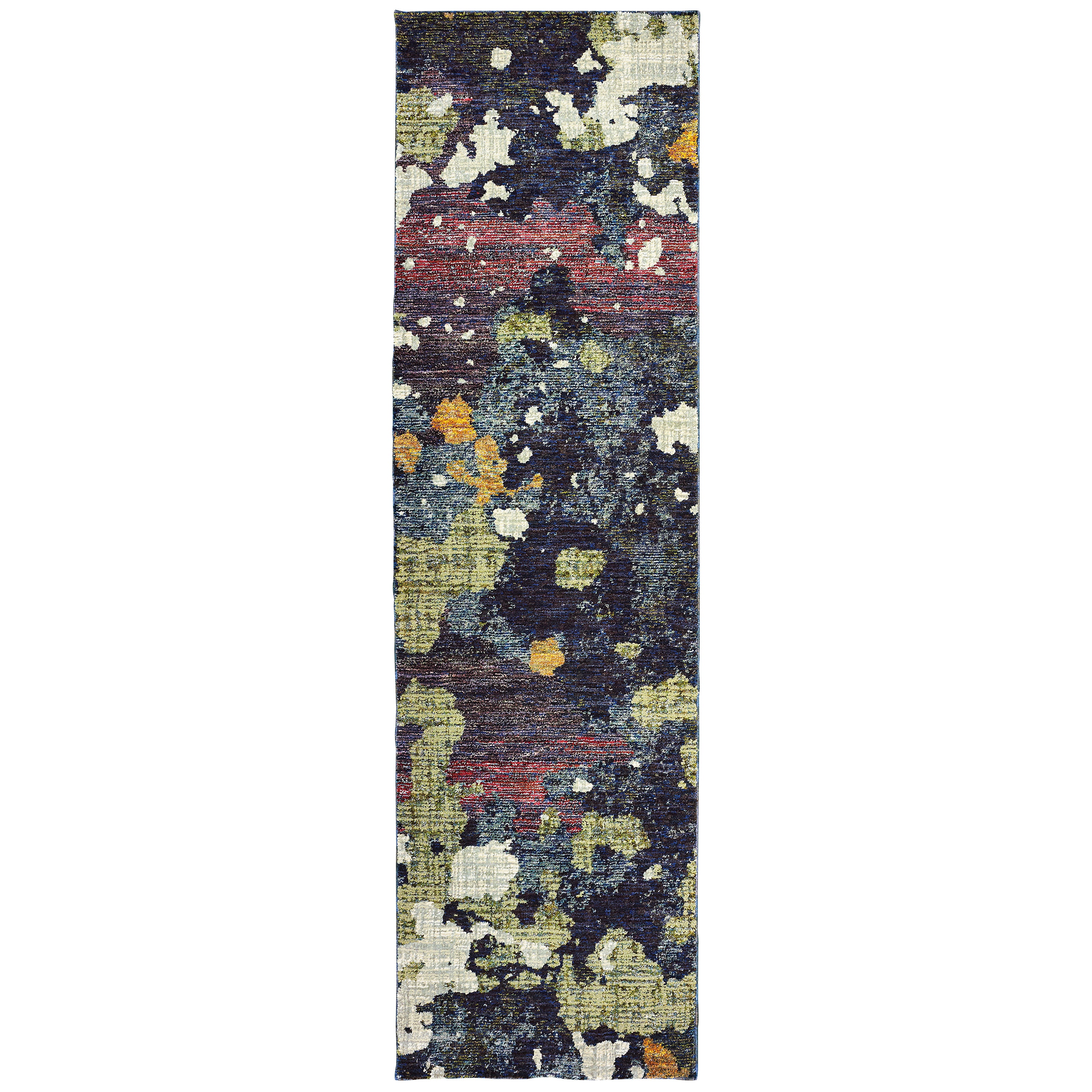 Oriental Weavers Evolution 958A Midnight/Purple Area Rug