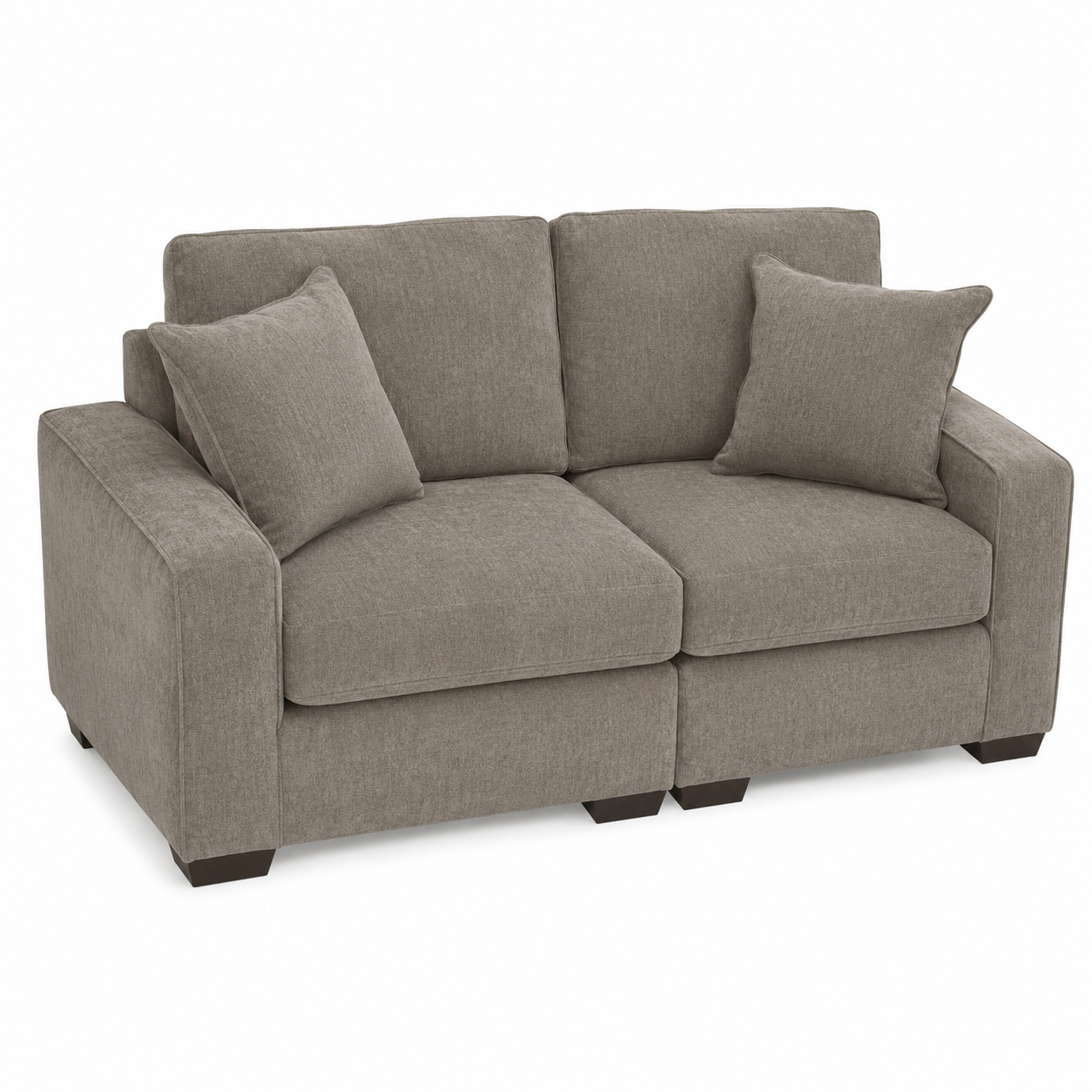 Alton 2 Pc Loveseat in Olive Green