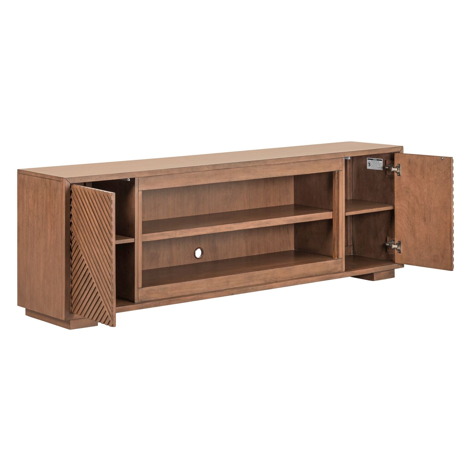 84 Inch Fireplace TV Console