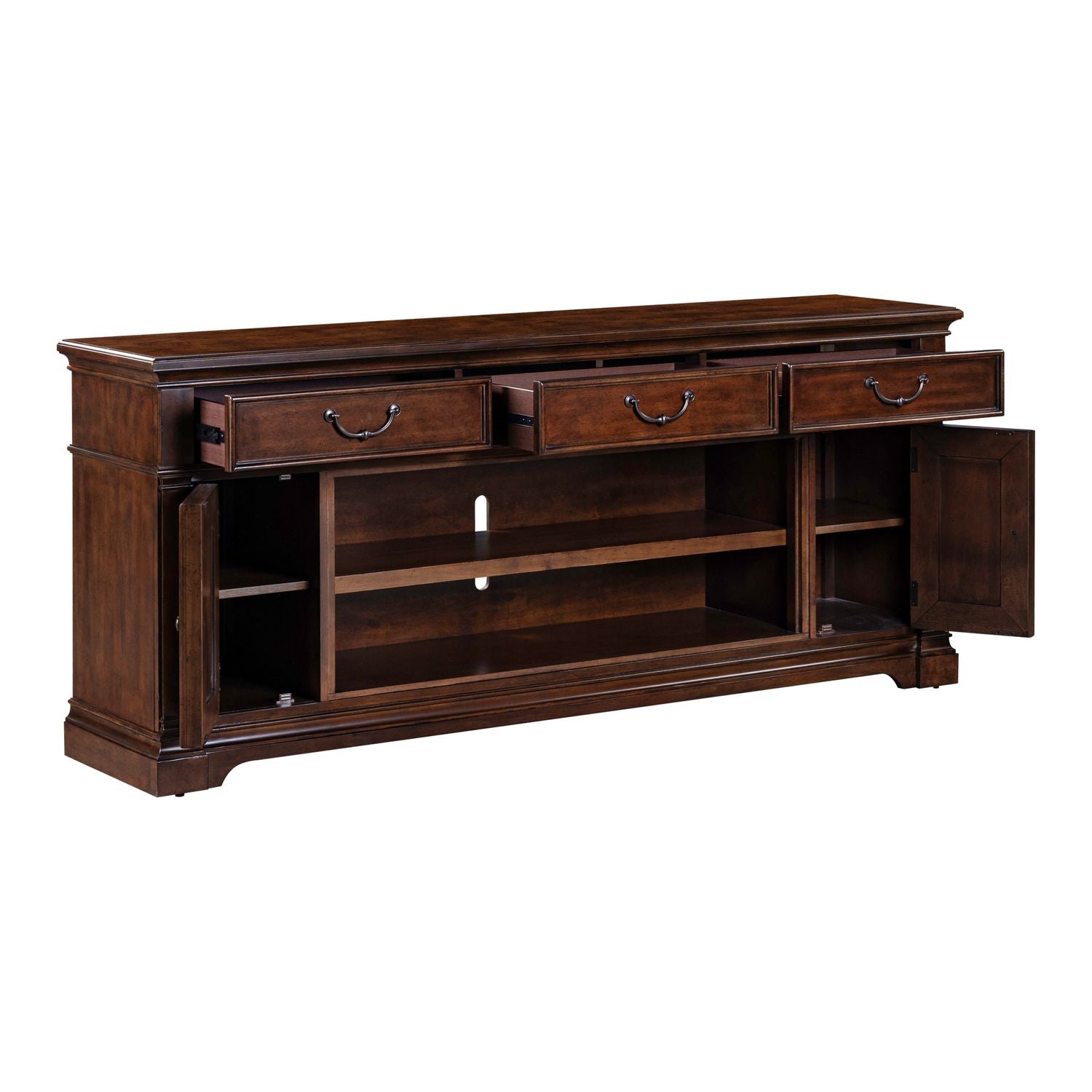 84 Inch Fireplace TV Console