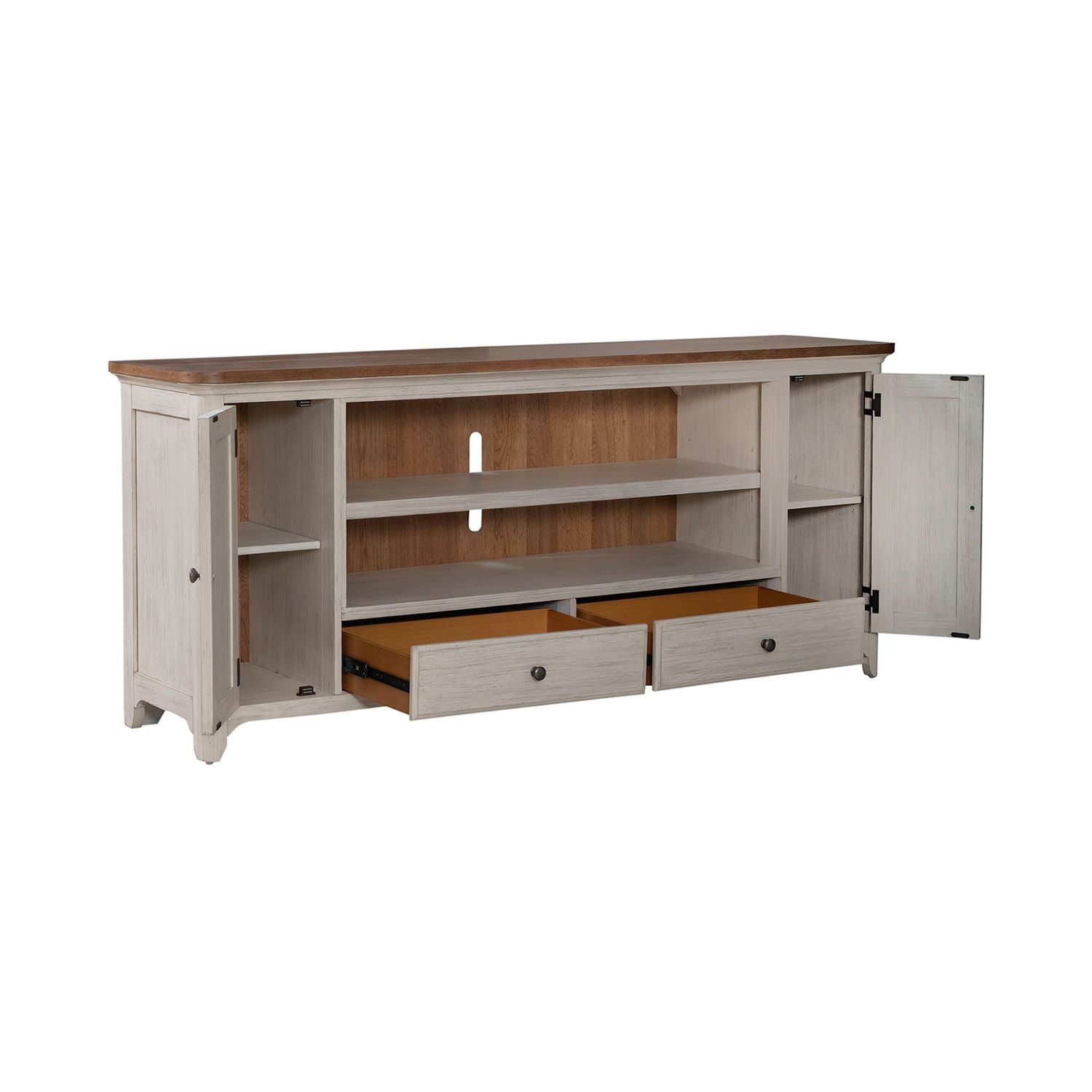80 Inch Fireplace TV Console