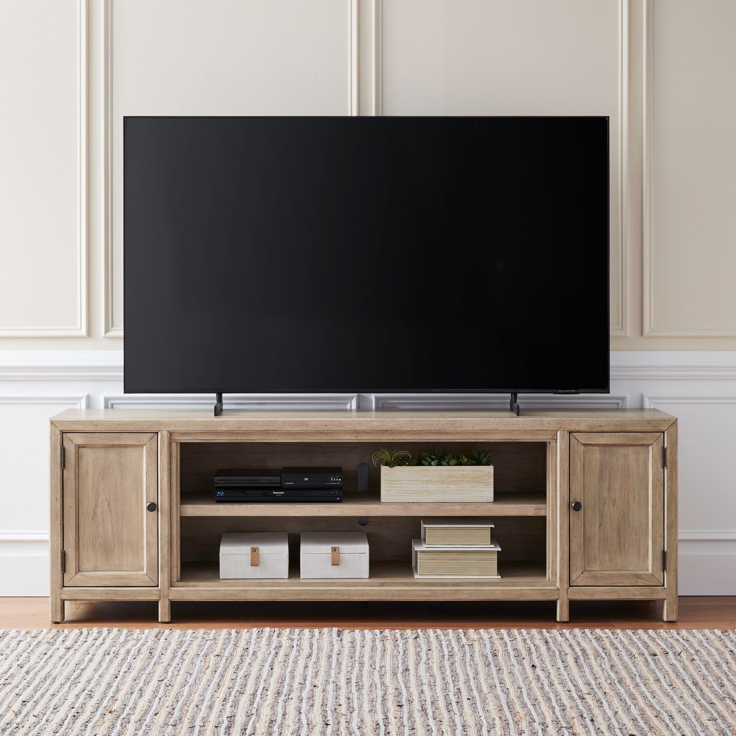 82 Inch Fireplace TV Console