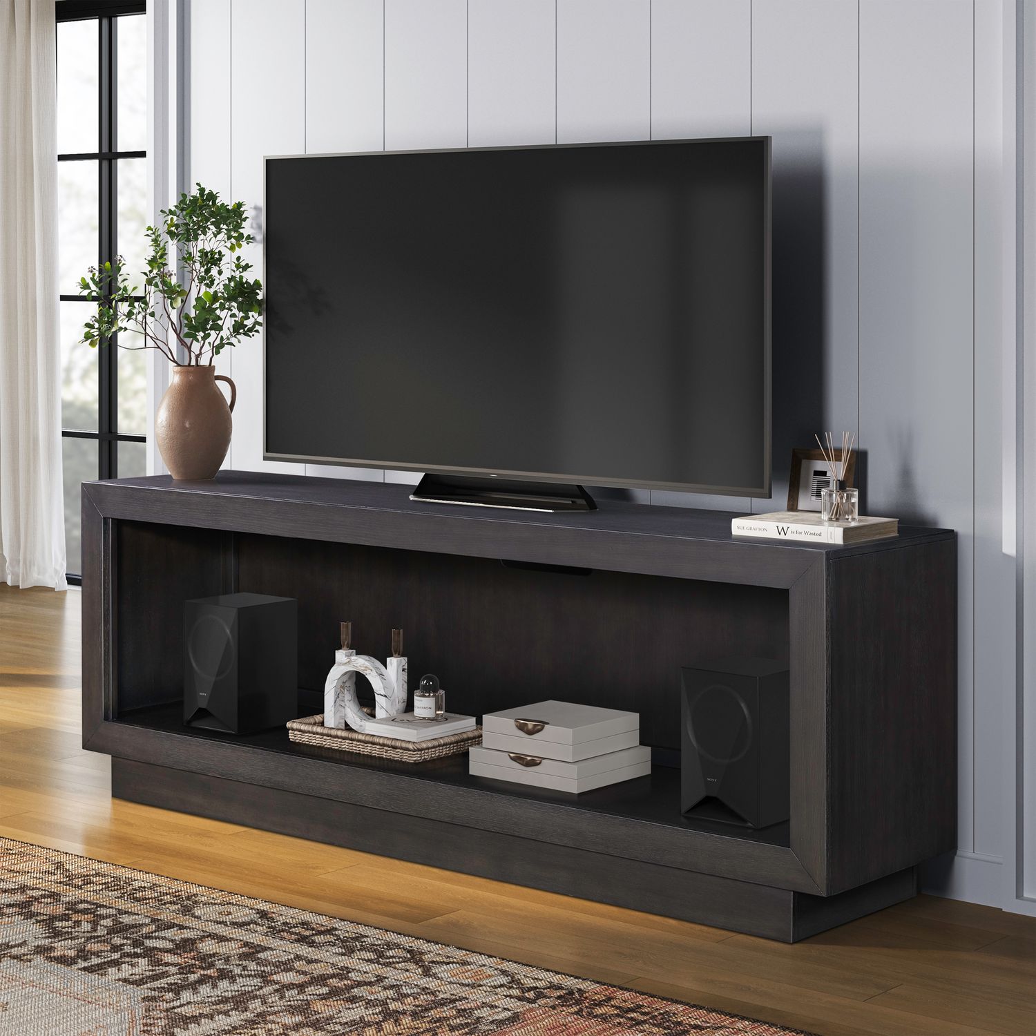 79 Inch Fireplace TV Console