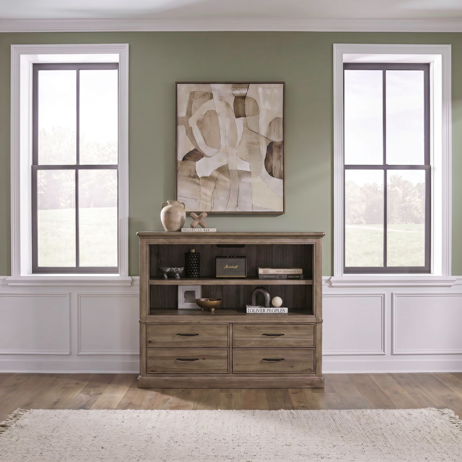 4 Drawer Fireplace Chest