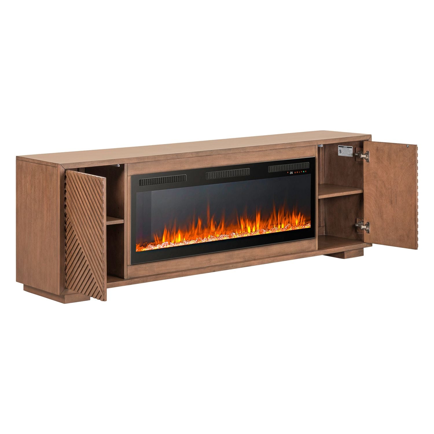 214 84 Inch Console w/ Fire FTS