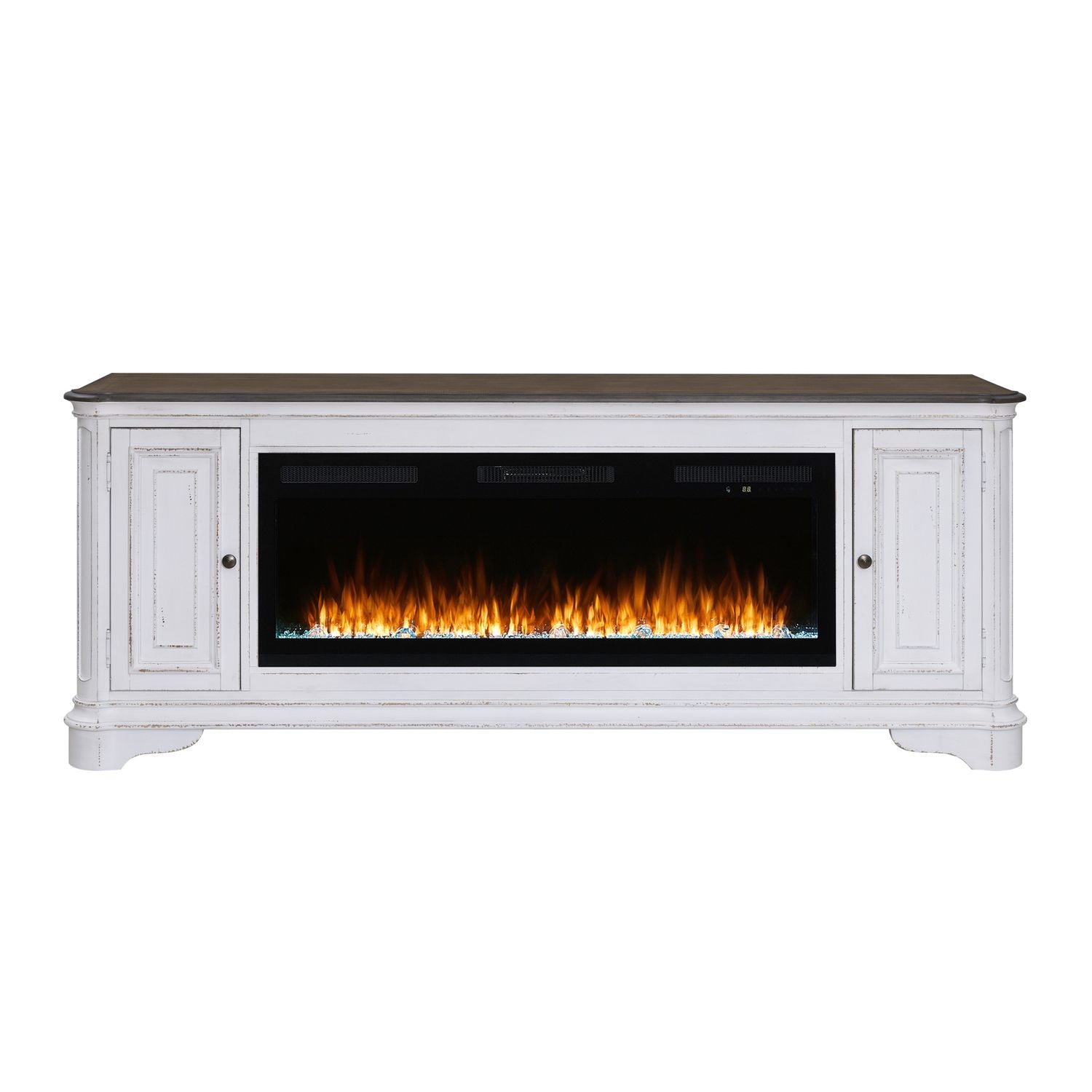 244 82 Inch Console w/ Fire FTS