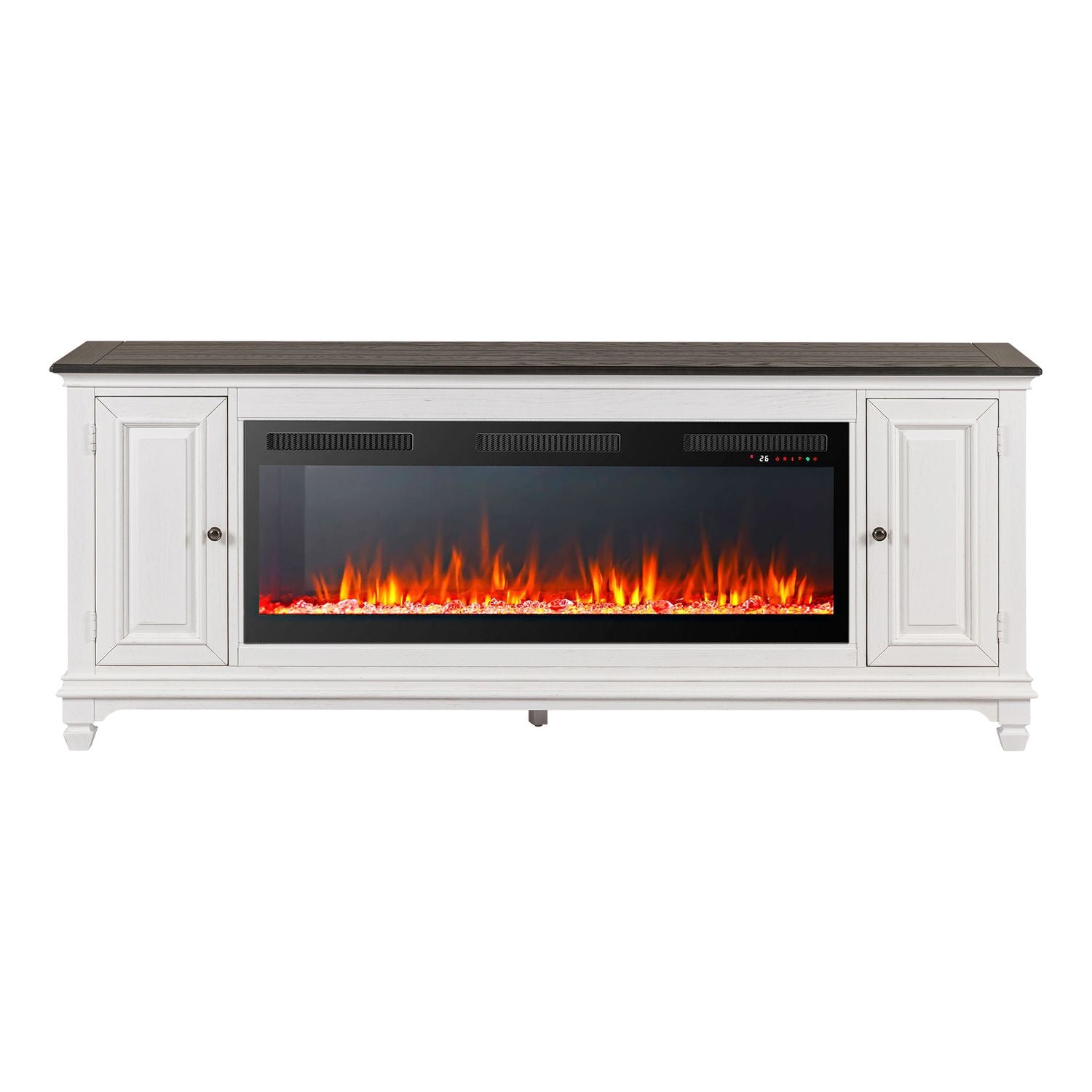 417 80 Inch Console w/ Fire FTS