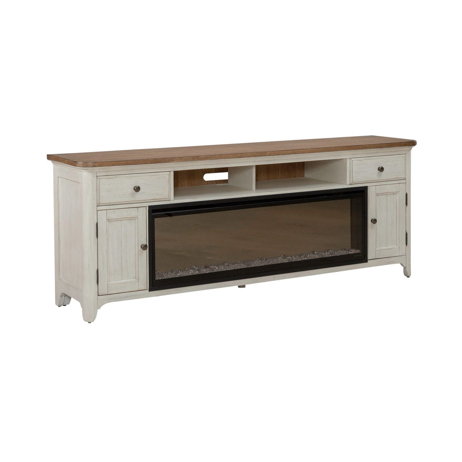 652 80 Inch Console w/ Fire FT