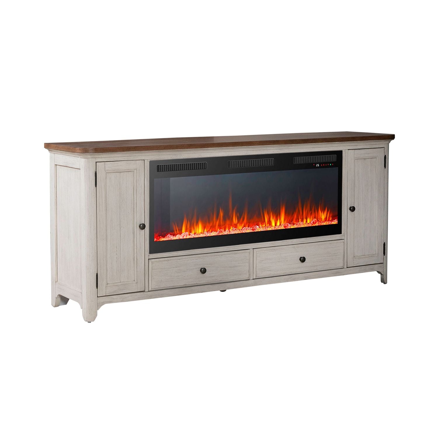 652 80 Inch Console w/ Fire FTS