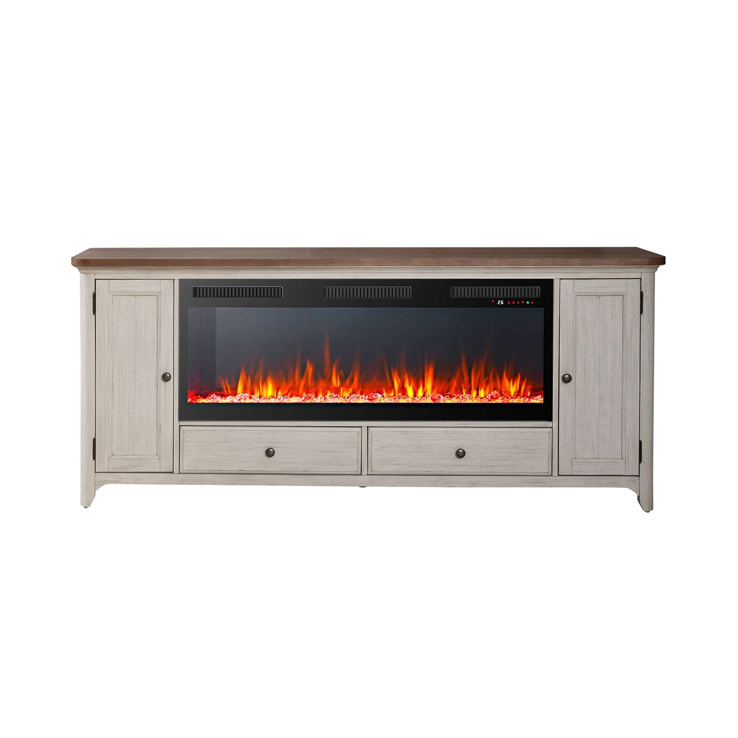 652 80 Inch Console w/ Fire FTS