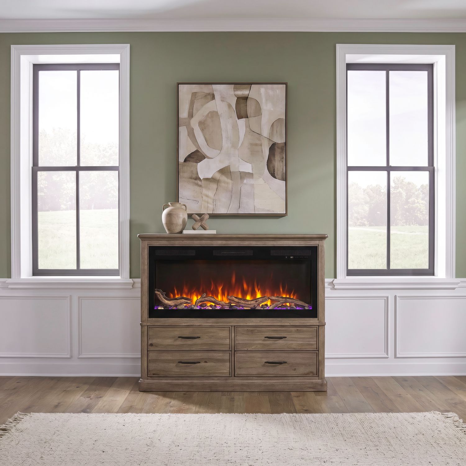 866 4 Drawer Chest w/ Fire FTS
